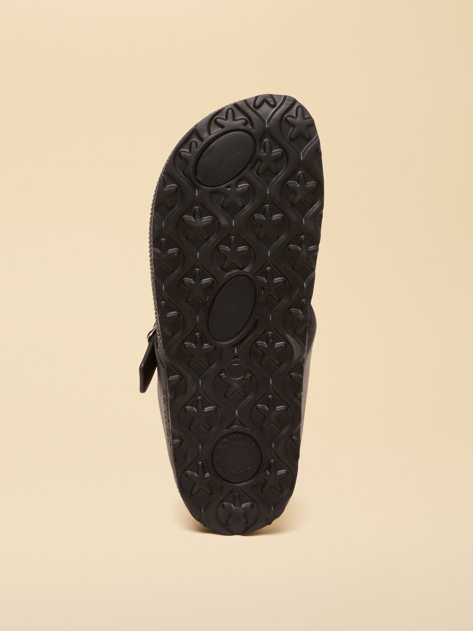 Soleil Black Buckle Flip Flop - Image 4 of 6