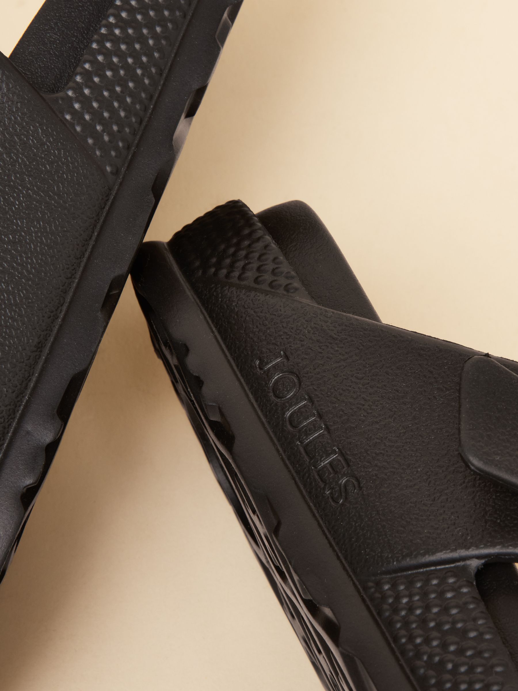 Soleil Black Buckle Flip Flop - Image 6 of 6 Soleil Black Buckle Flip Flop - Image 6 of 6