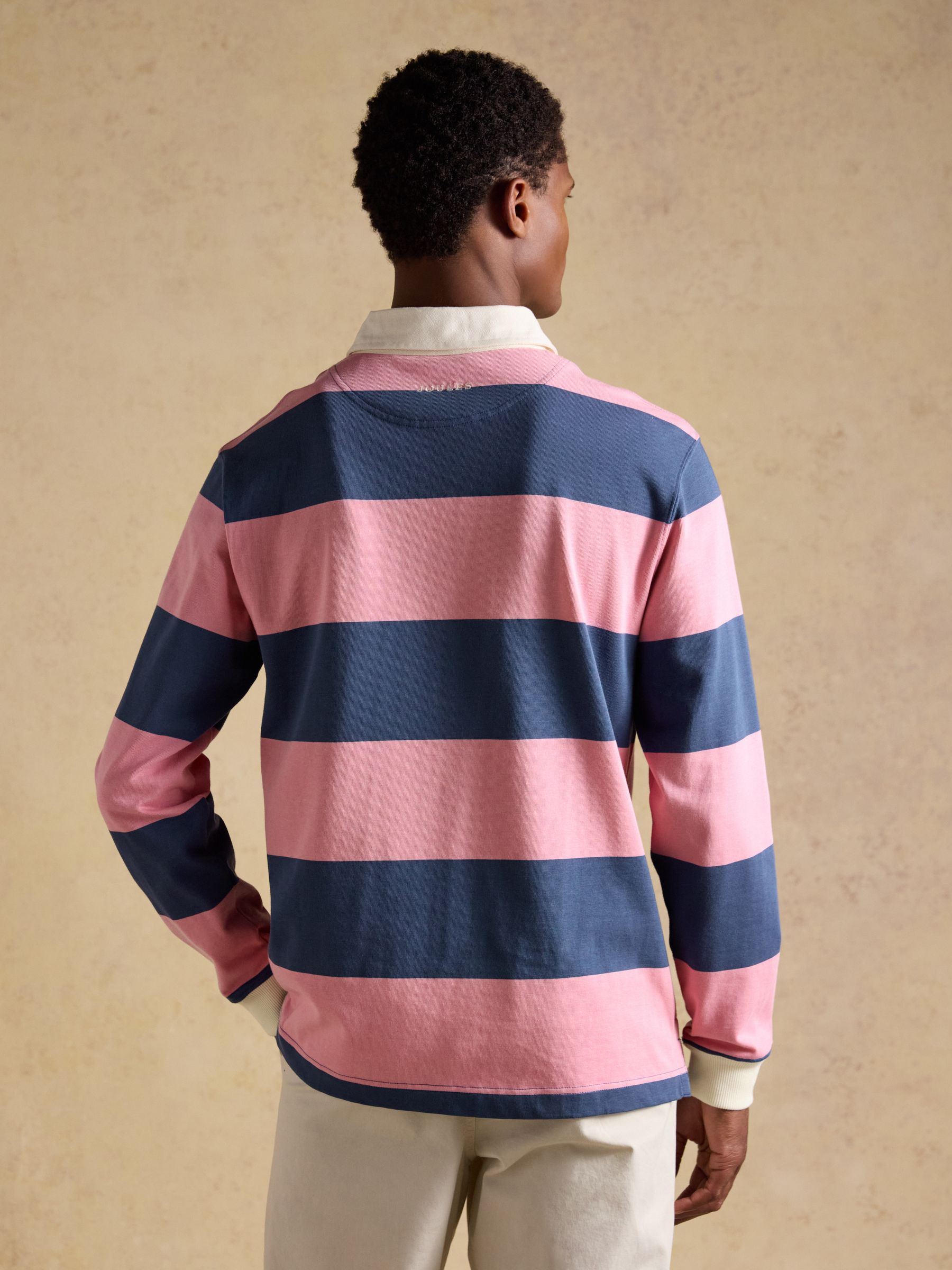 Pink/Blue Long Sleeve Rugby Shirt - Image 2 of 8