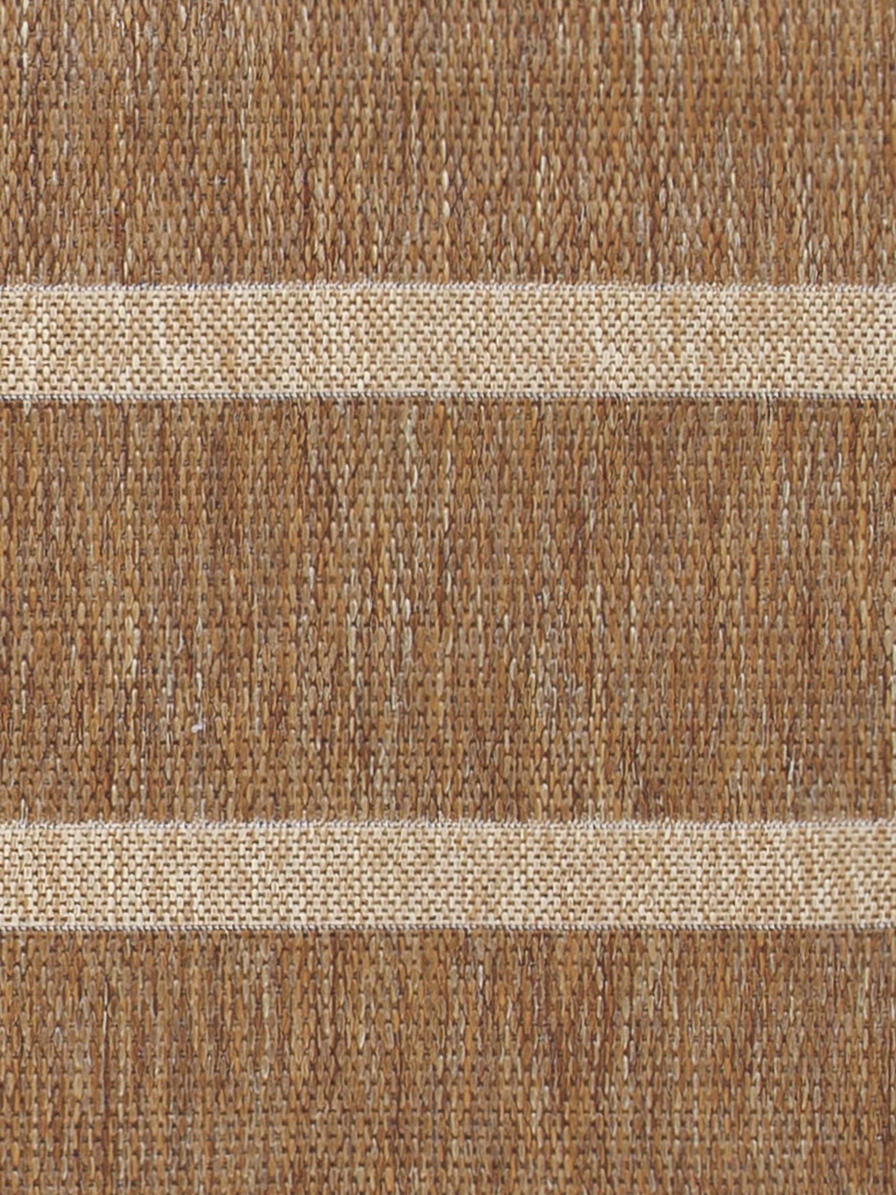 Natural Tala Stripe Jute Effect Indoor/Outdoor Washable Rug - Image 4 of 4