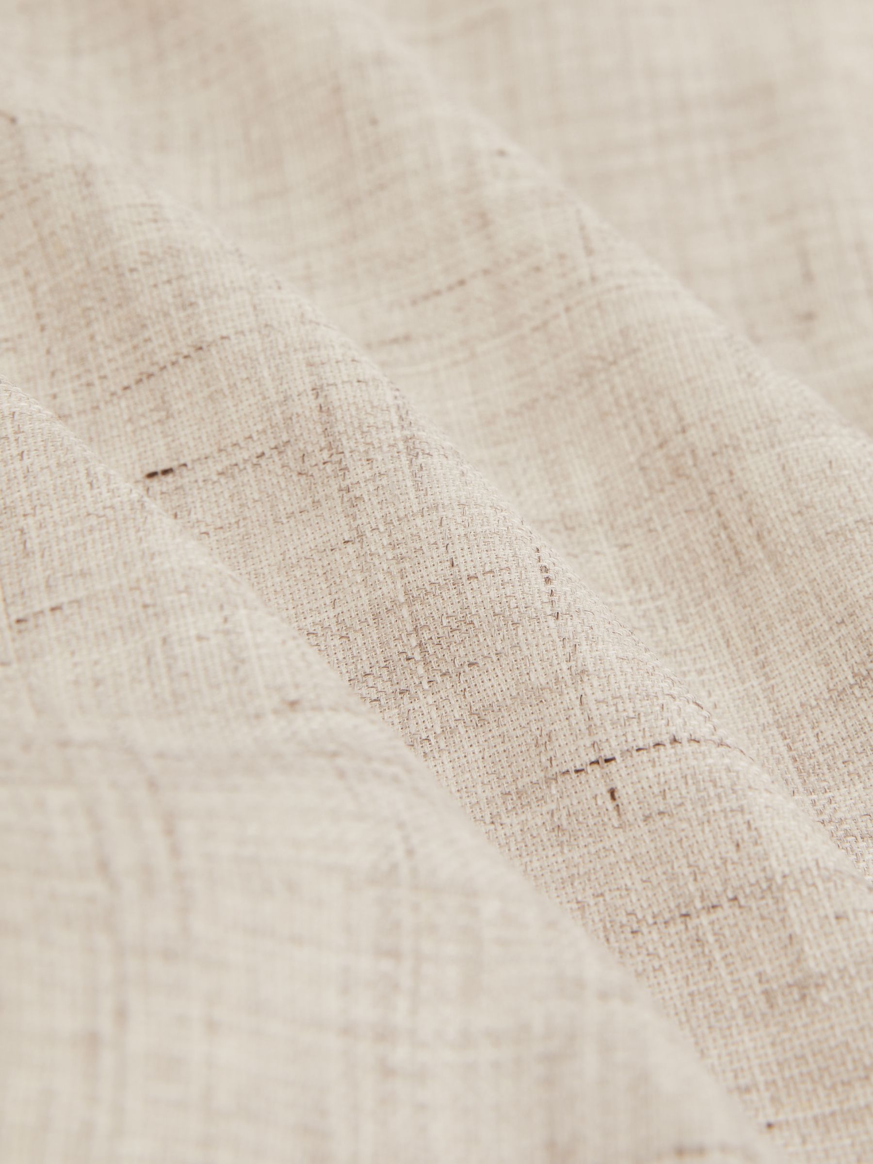 Linen-Cotton Single-Breasted Suit Blazer Slim-Fit in Stone - Image 7 of 7