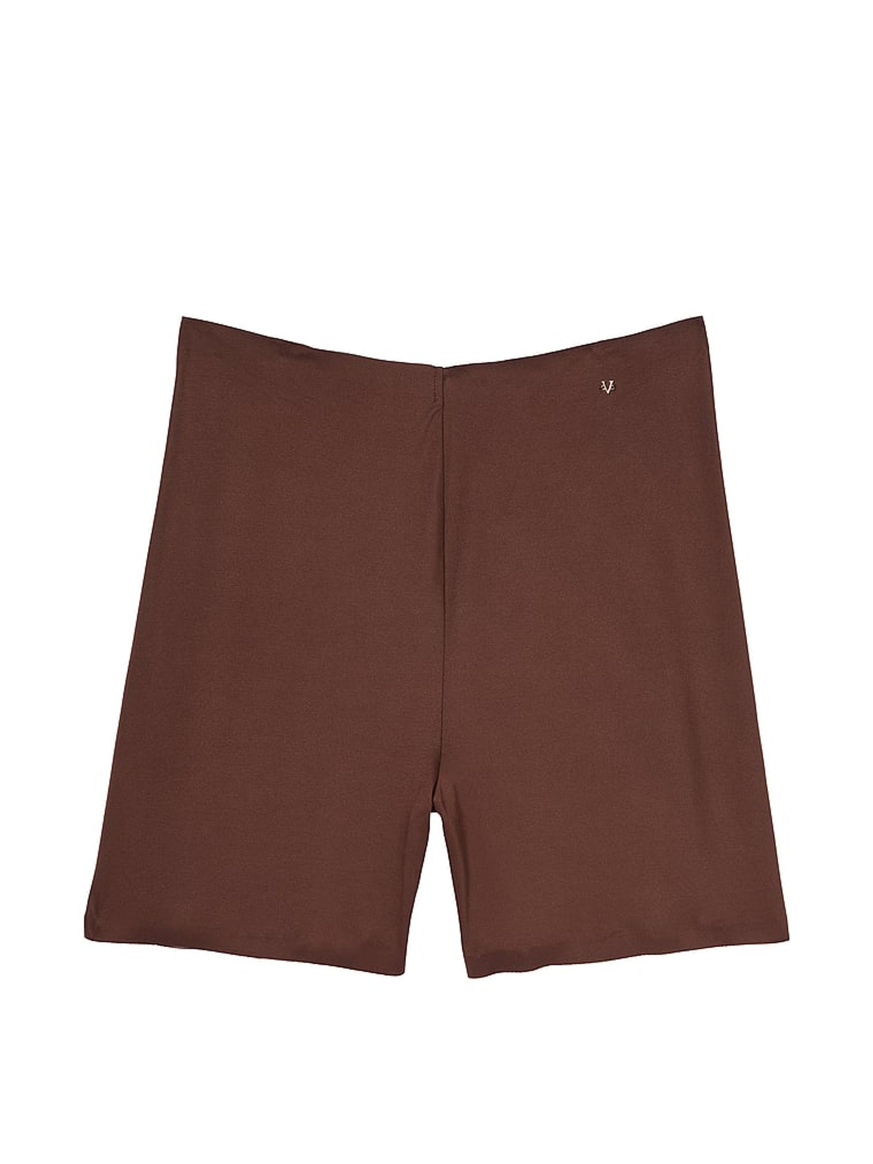 Ganache Brown BODYWEAR By Victoria with FeatherSoft™ Innovation Bike Shorts - Image 3 of 4
