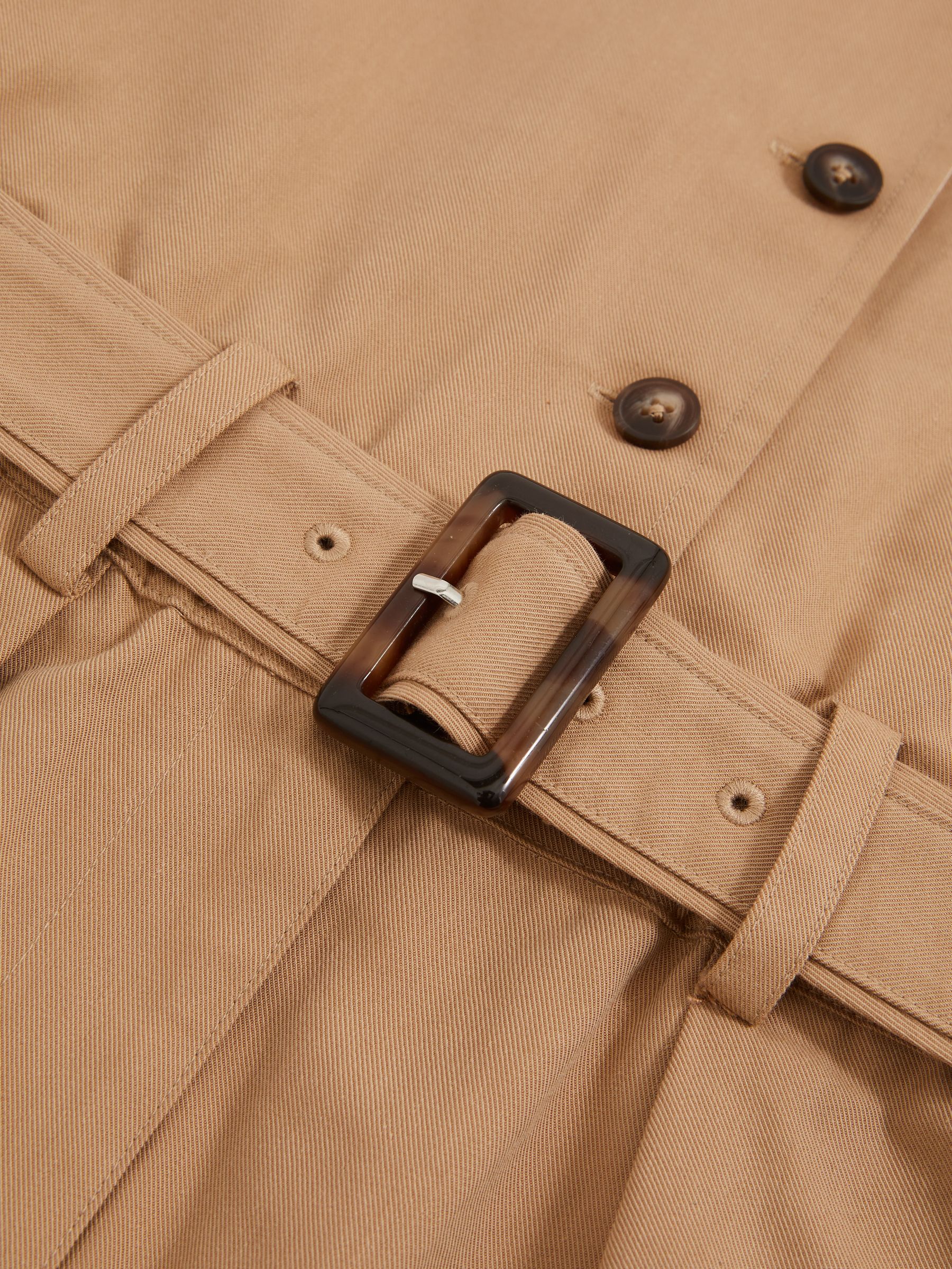 13-14 yrs Cotton-Lyocell Utility Playsuit in Camel - Image 5 of 5