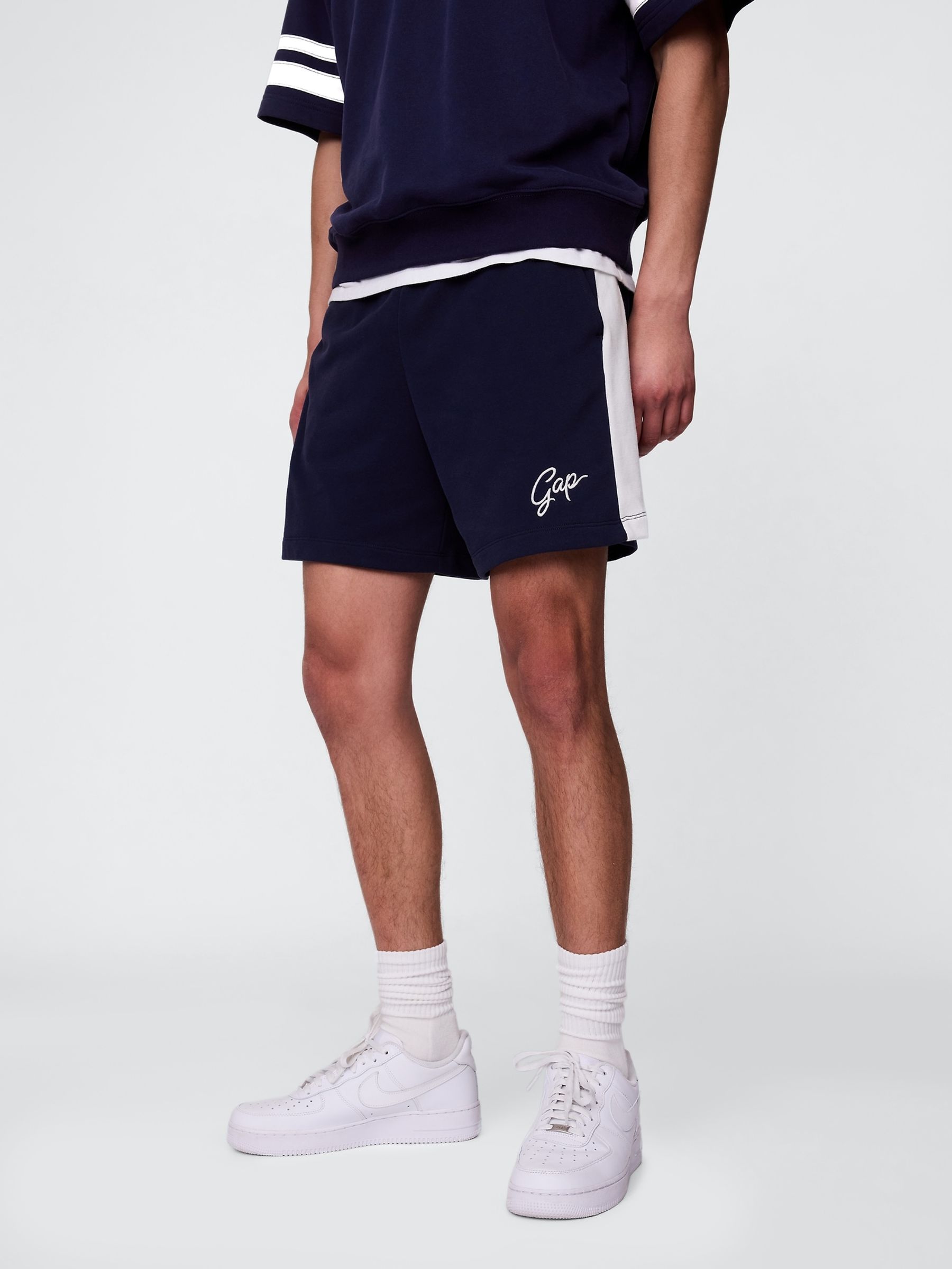 Blue VintageSoft Sweat Shorts - Image 1 of 5