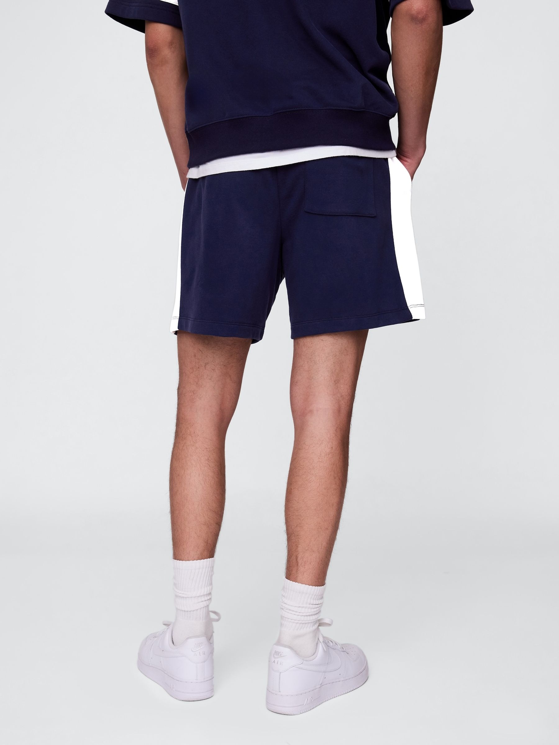 Blue VintageSoft Sweat Shorts - Image 2 of 5