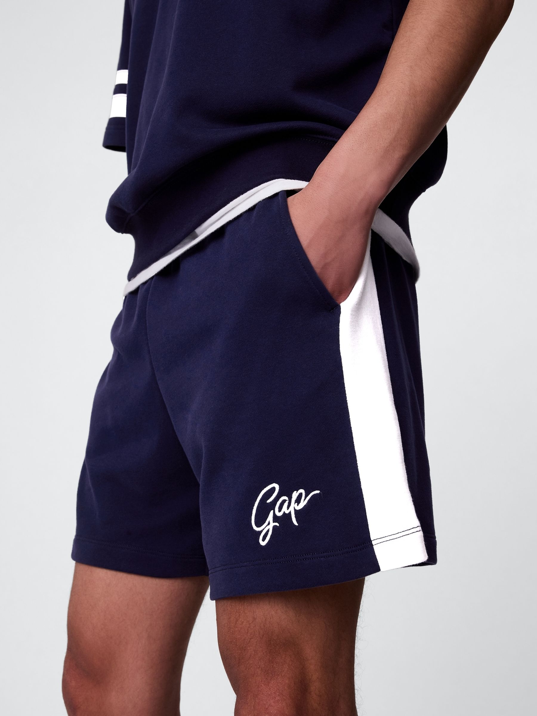 Blue VintageSoft Sweat Shorts - Image 5 of 5