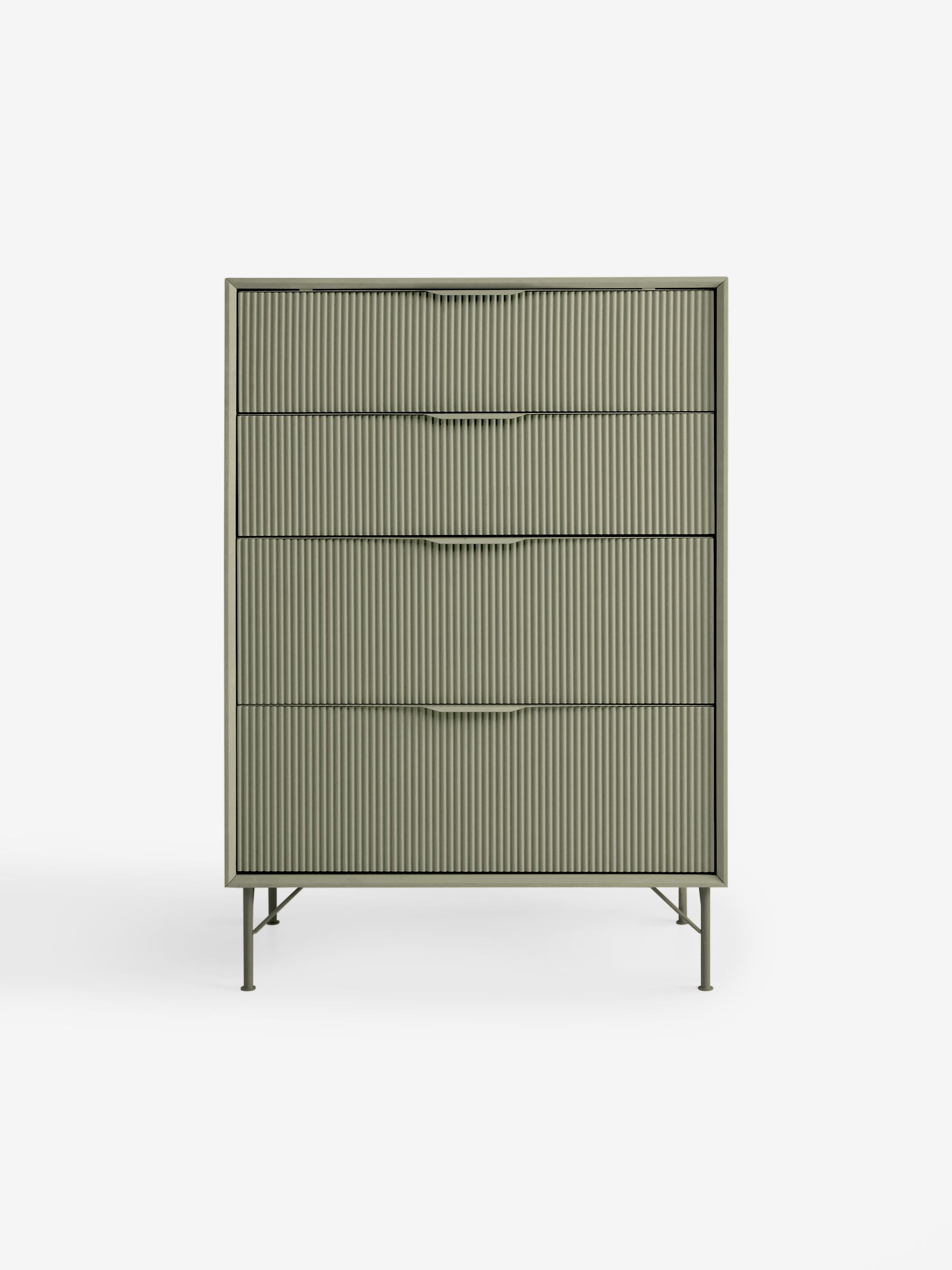 Elian 4 Drawer Chest in Green - Image 5 of 6