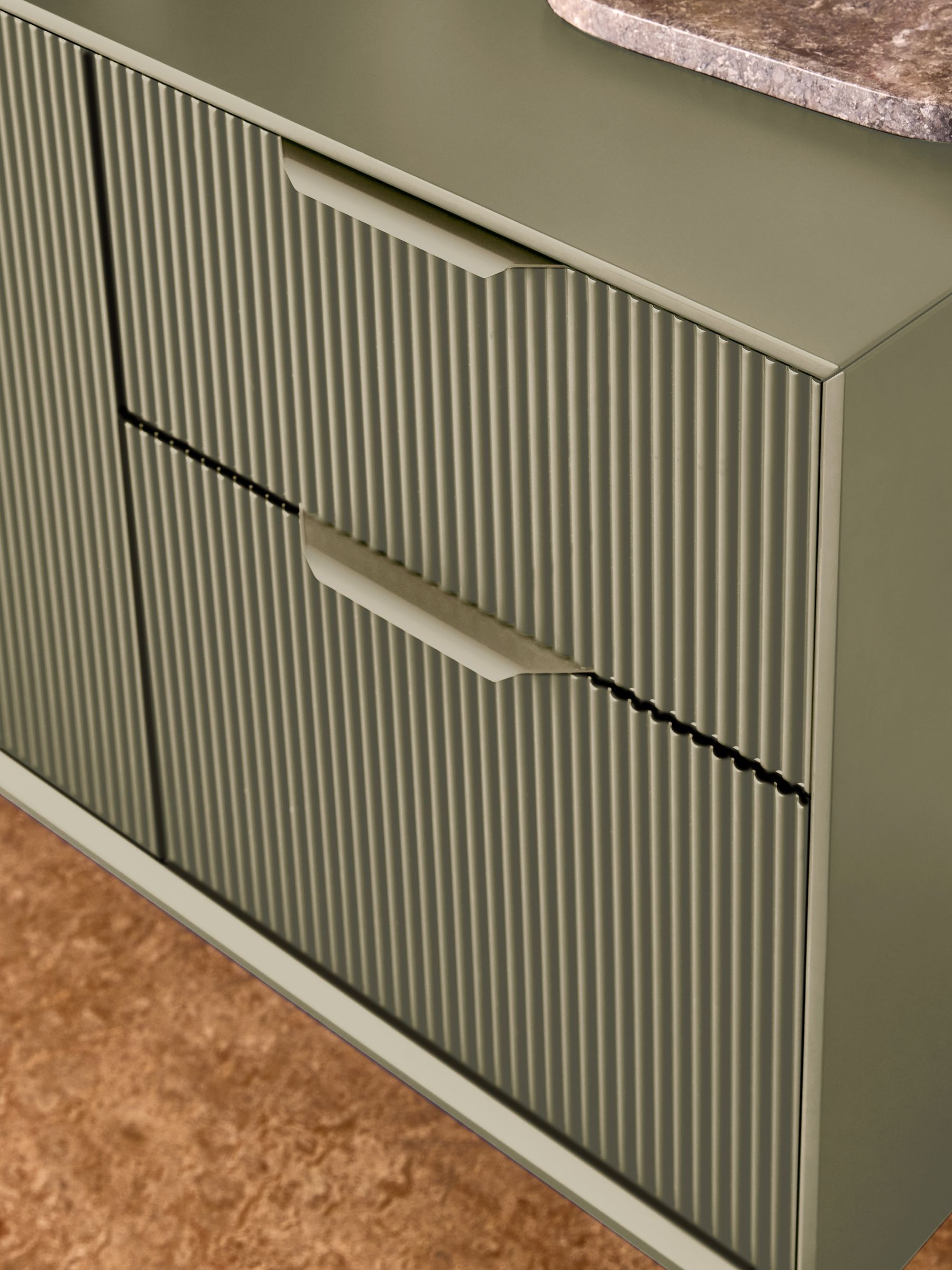 Elian Large Sideboard in Green - Image 3 of 6