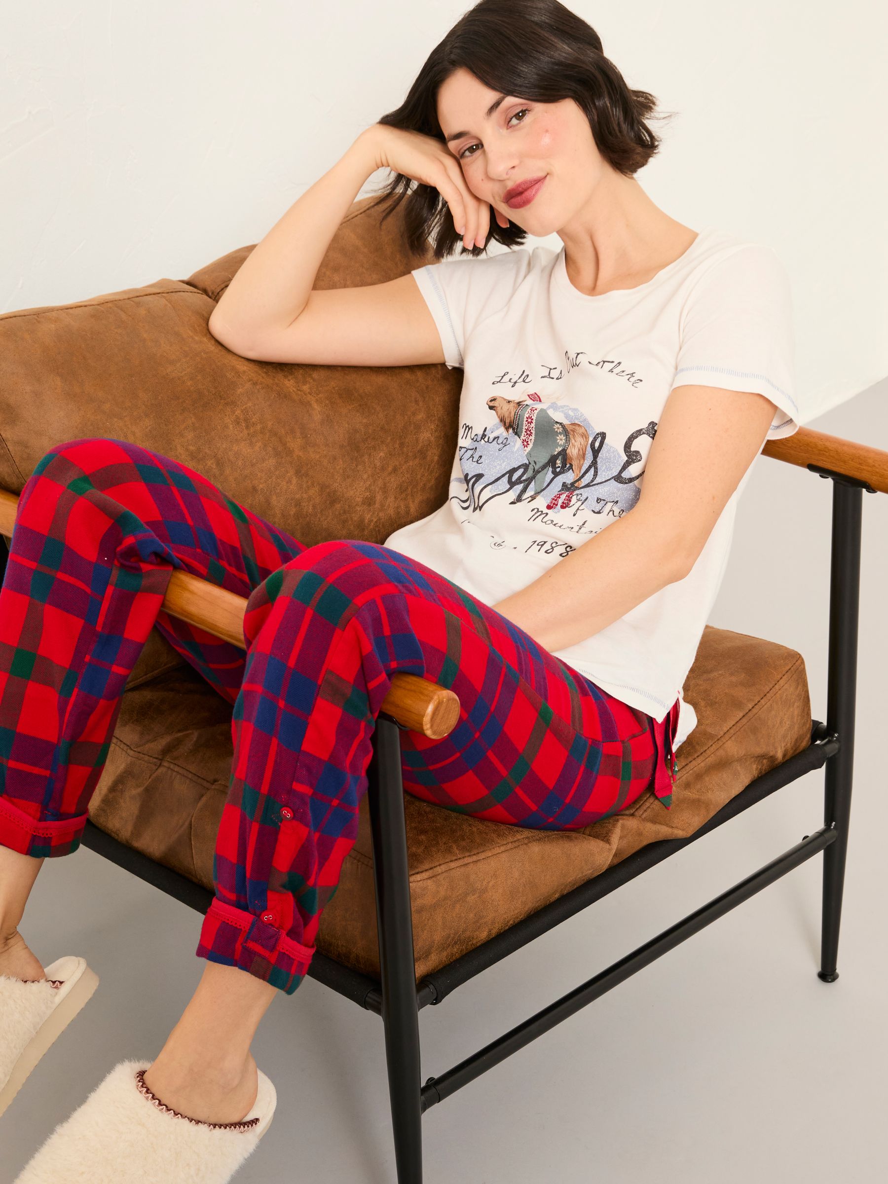 Natalie Ivory Shelter Moose Graphic T Shirt - Image 3 of 4