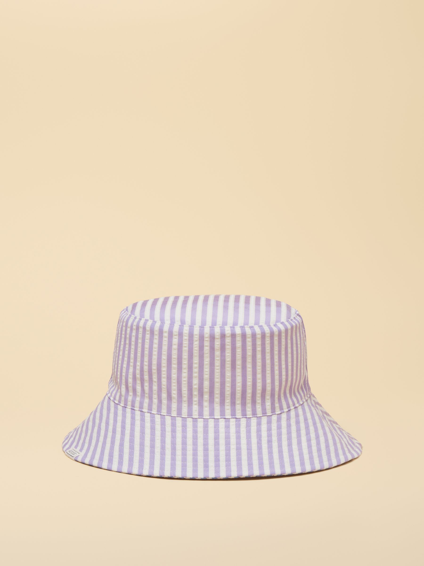 Girls' Bayley Pink Multi Stripe Bucket Hat - Image 5 of 5