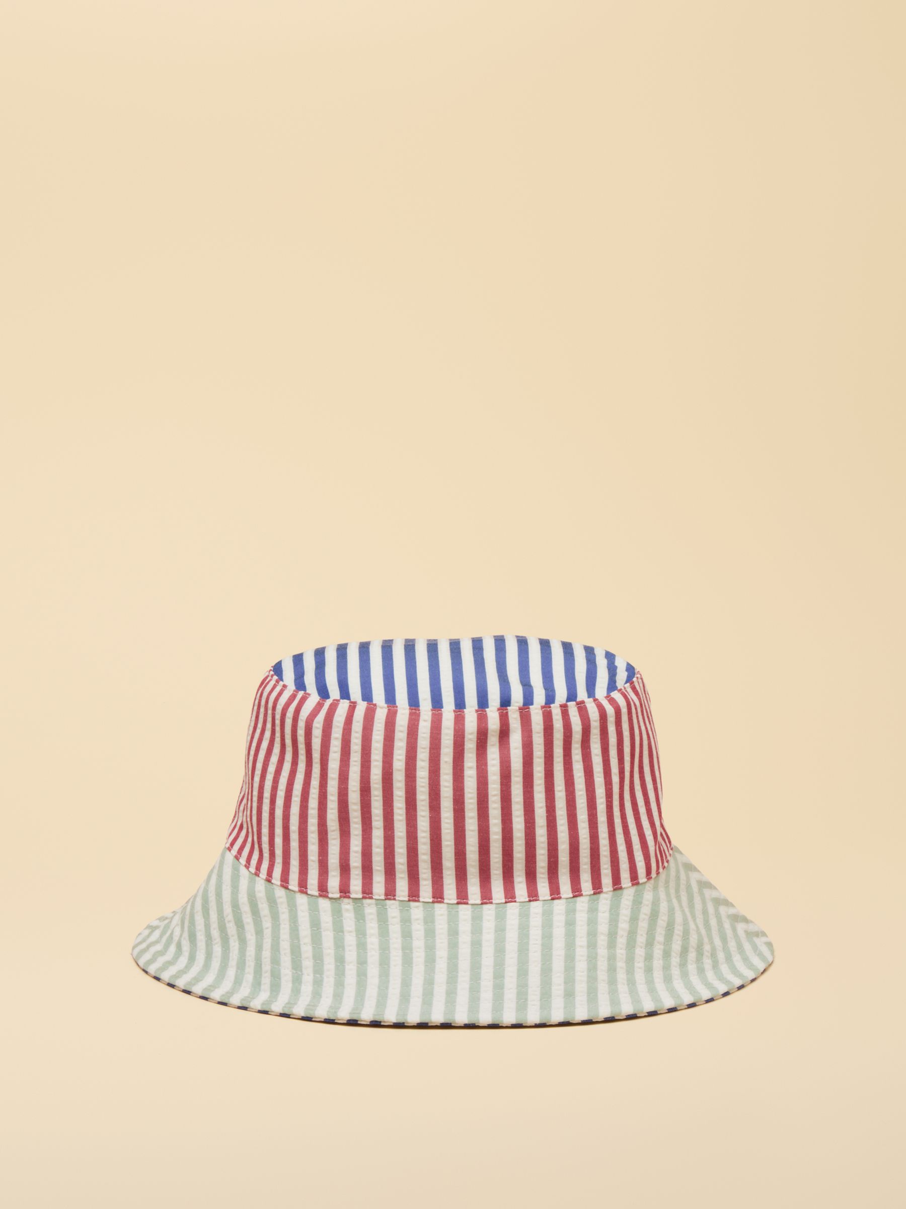Boys' Bayley Blue Multi Stripe Bucket Hat - Image 2 of 5