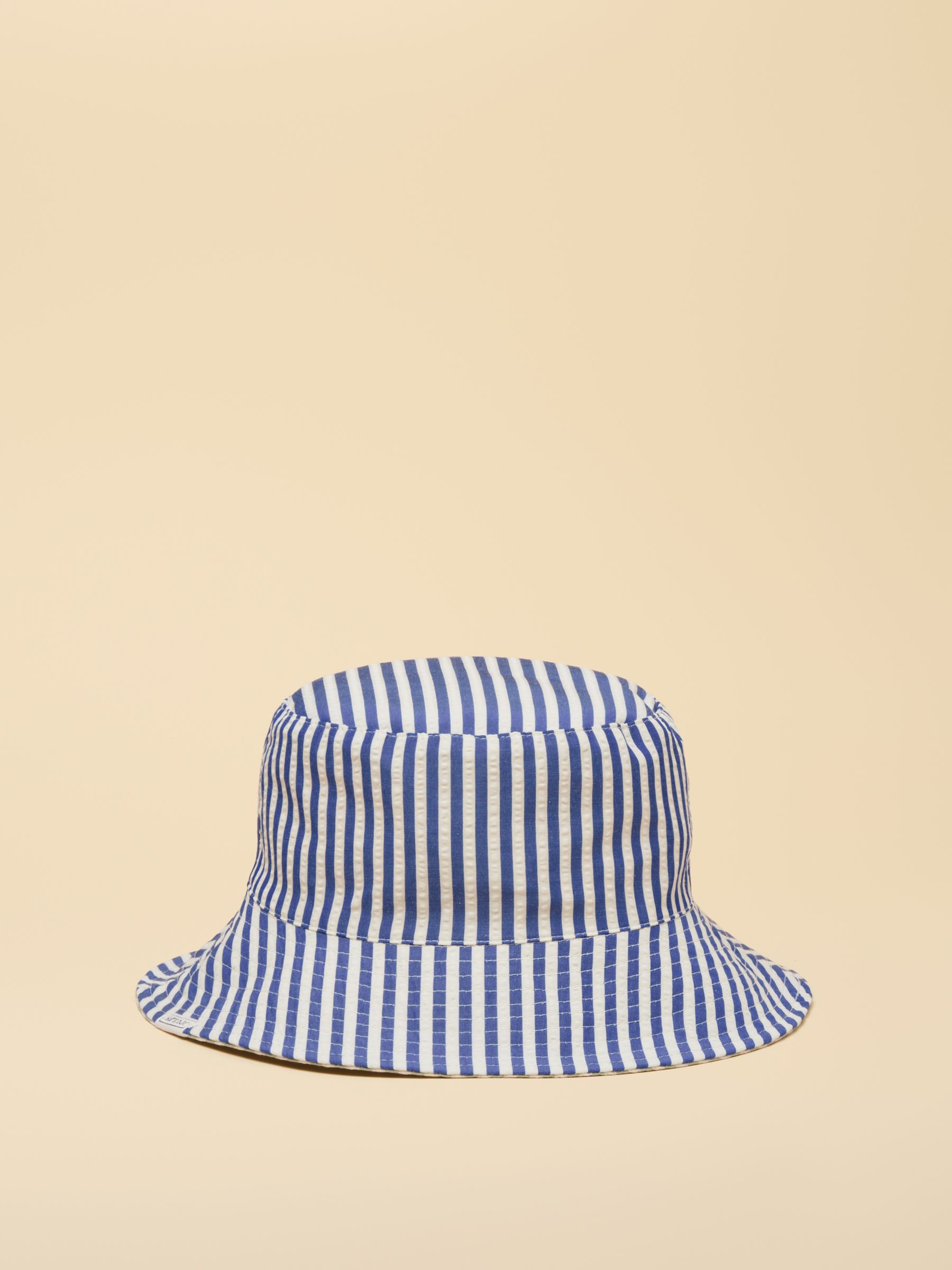 Boys' Bayley Blue Multi Stripe Bucket Hat - Image 4 of 5