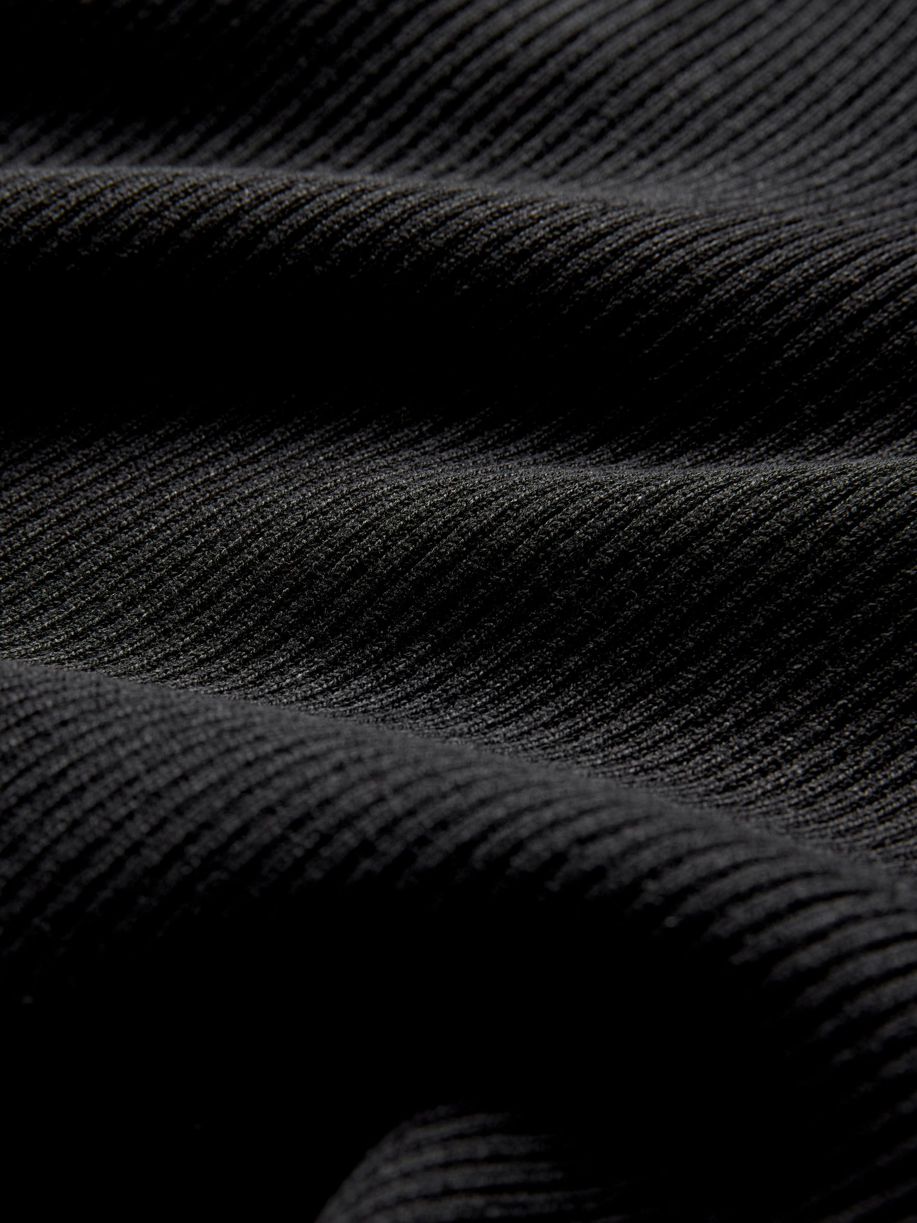 Ribbed Knit Roll Neck Tops - Image 5 of 5