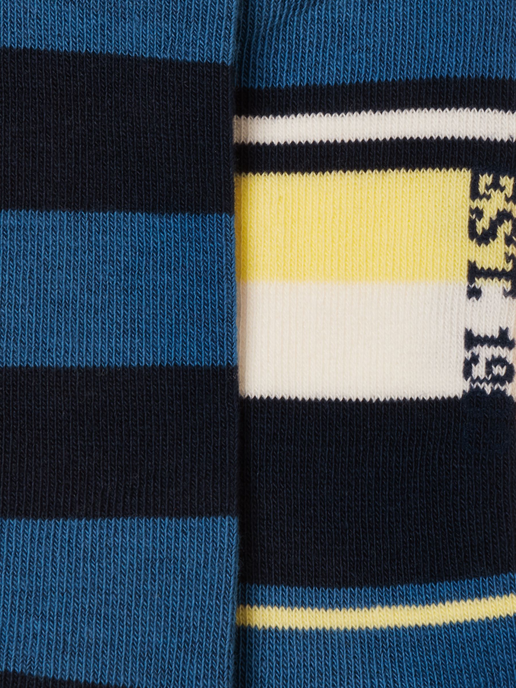 Men's Rilla Navy Yellow Socks 2 Pack (size 7-12) - Image 3 of 3