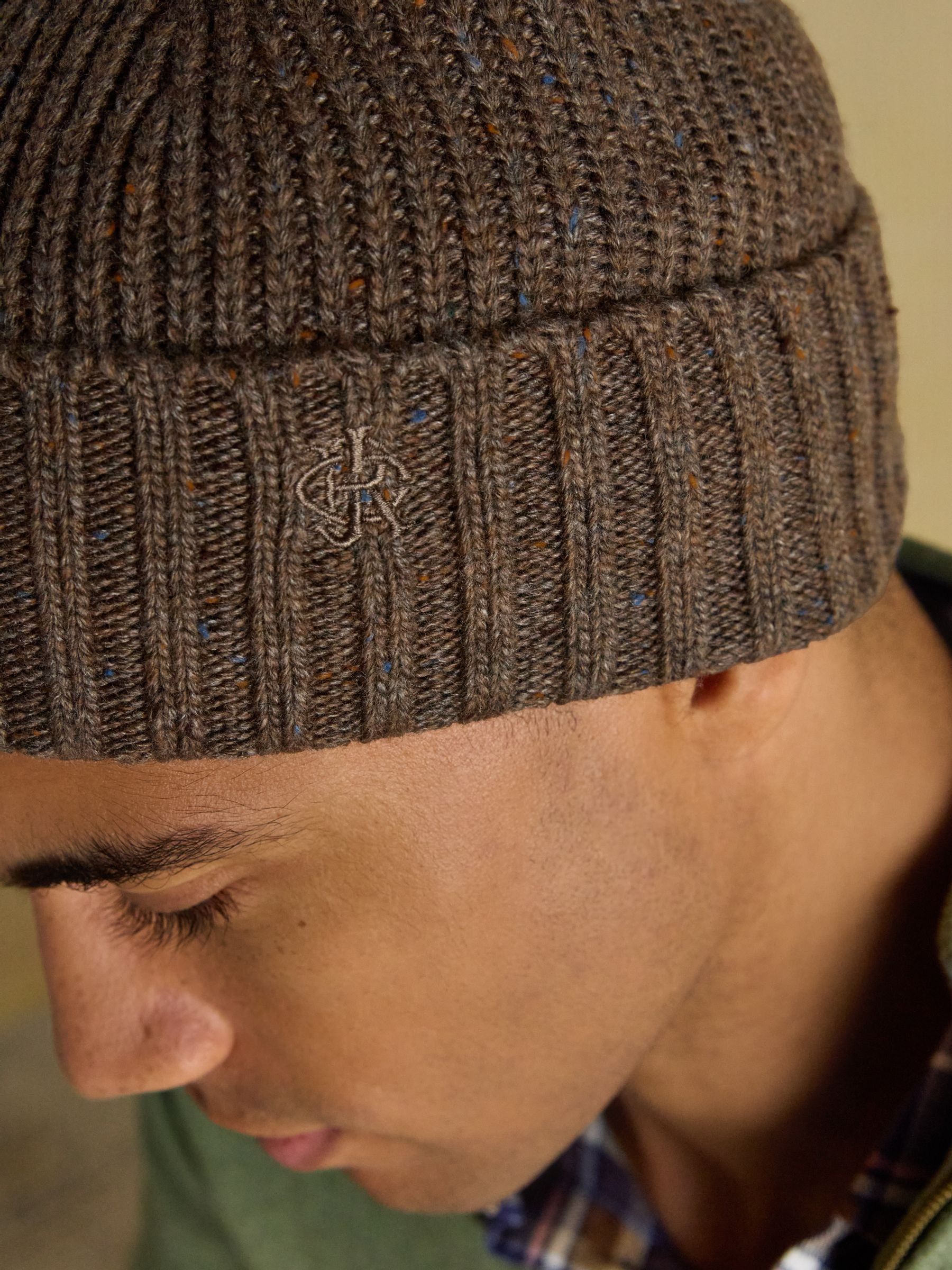 Hammond Brown Beanie Hat - Image 2 of 5