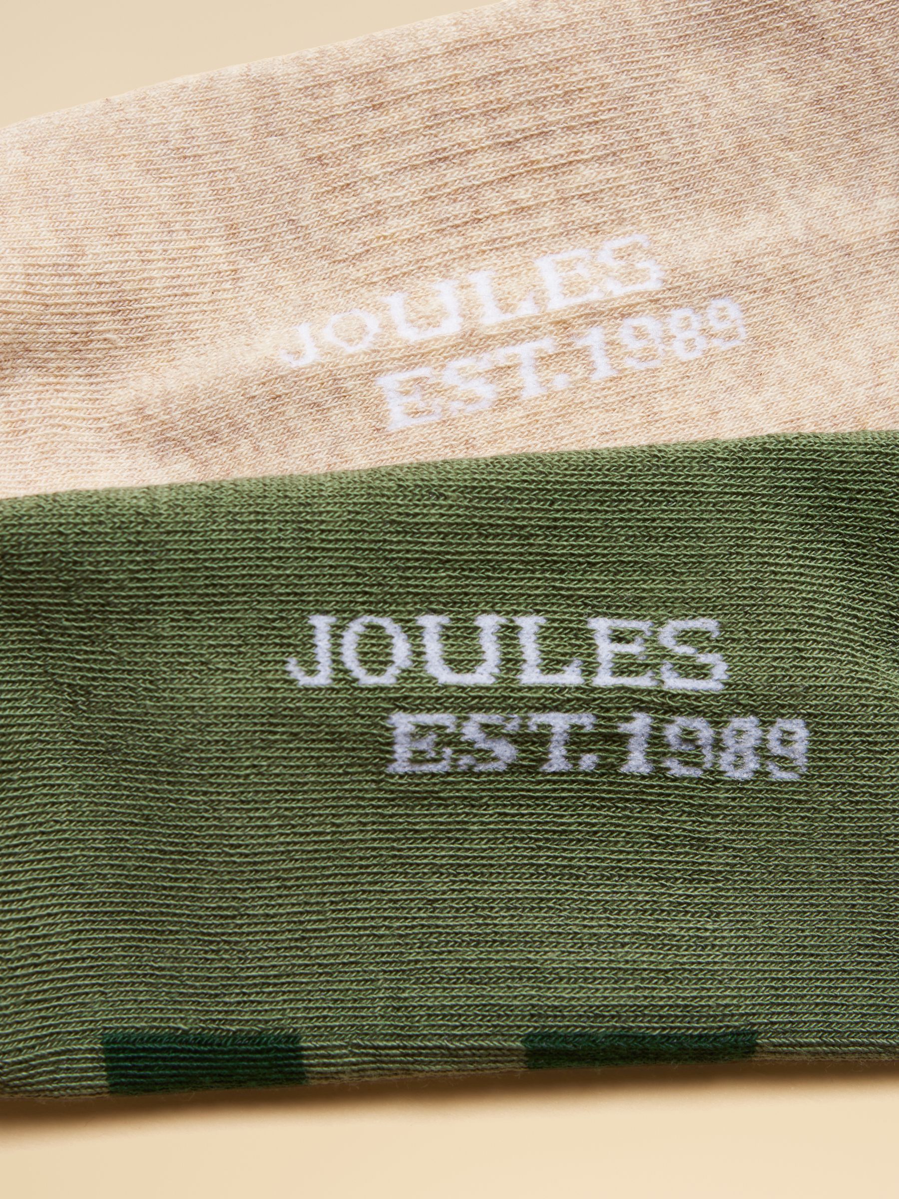 Men's Volley Green Orange Socks 2 Pack (size 7-12) - Image 3 of 3