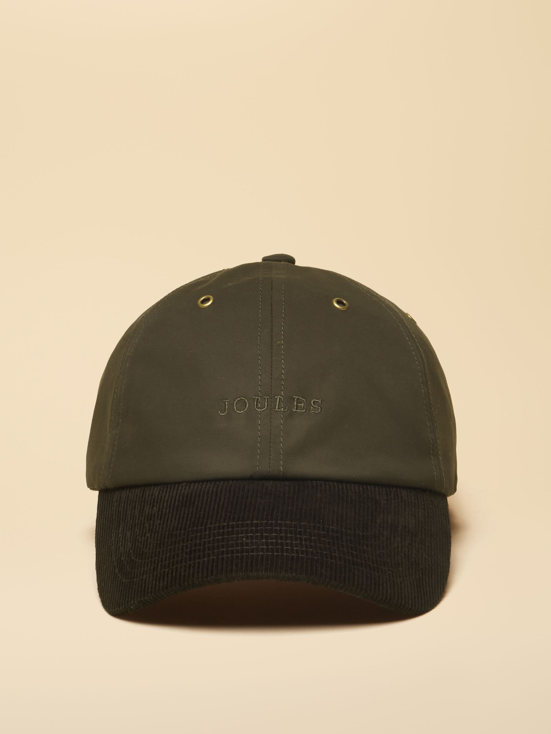 Daley Khaki Green Wax Baseball Cap - Image 3 of 7