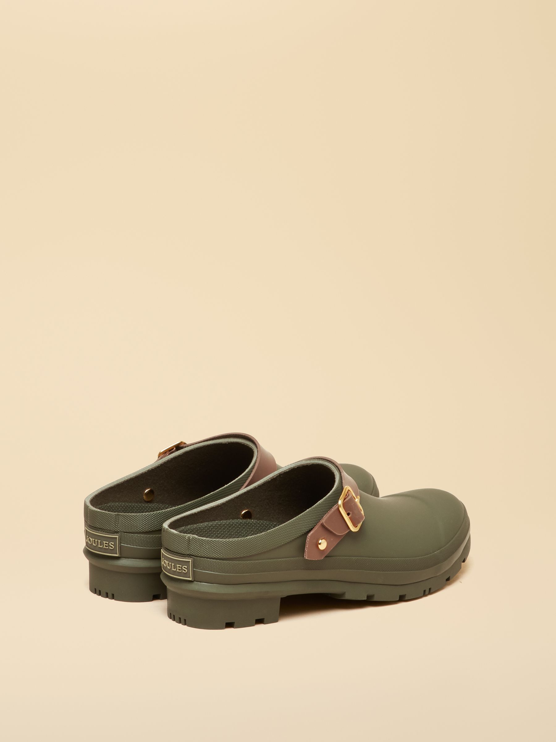 Elbridge Khaki Green Welly Clogs - Image 2 of 6 Elbridge Khaki Green Welly Clogs - Image 2 of 6