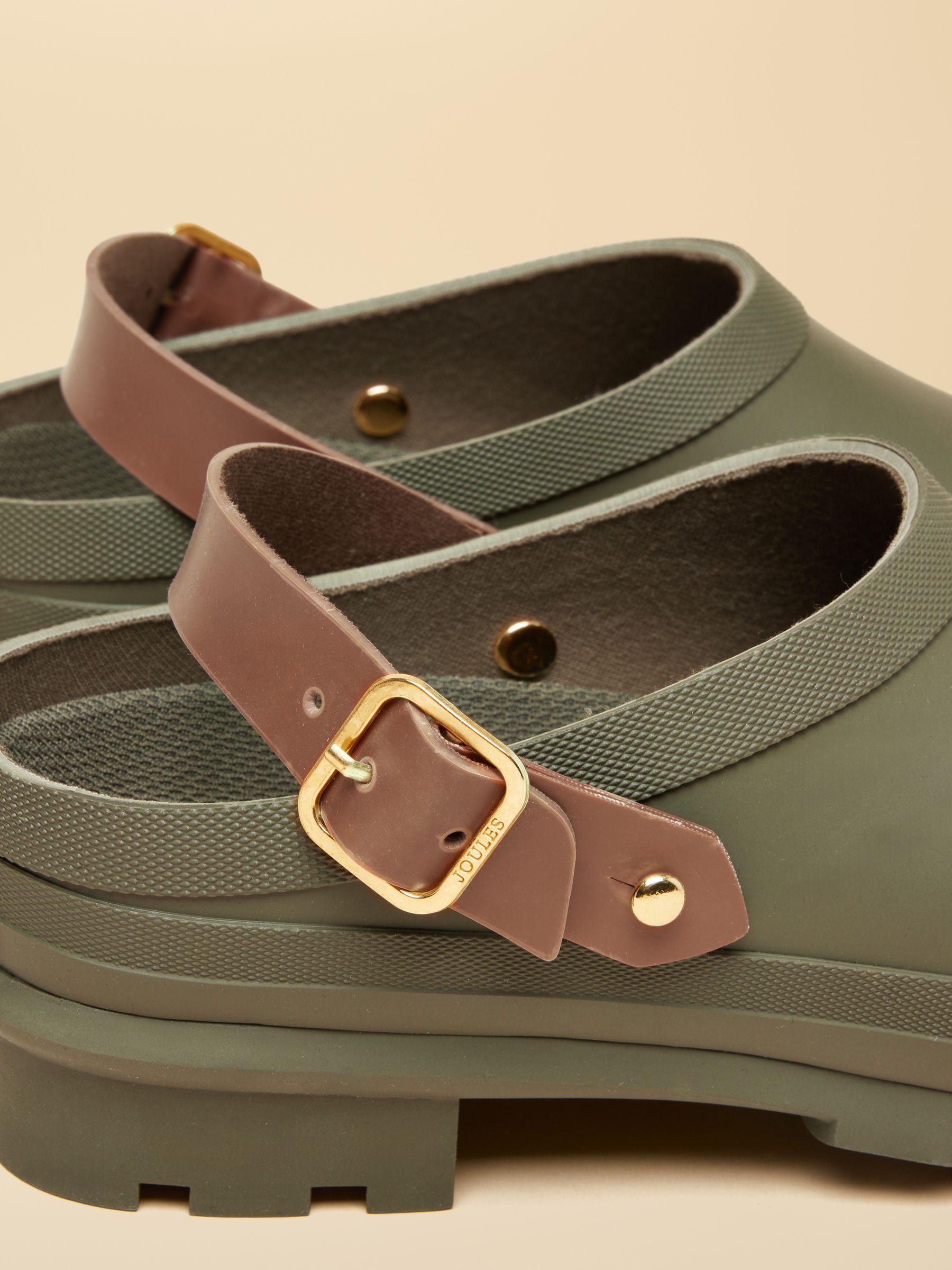 Elbridge Khaki Green Welly Clogs - Image 5 of 6