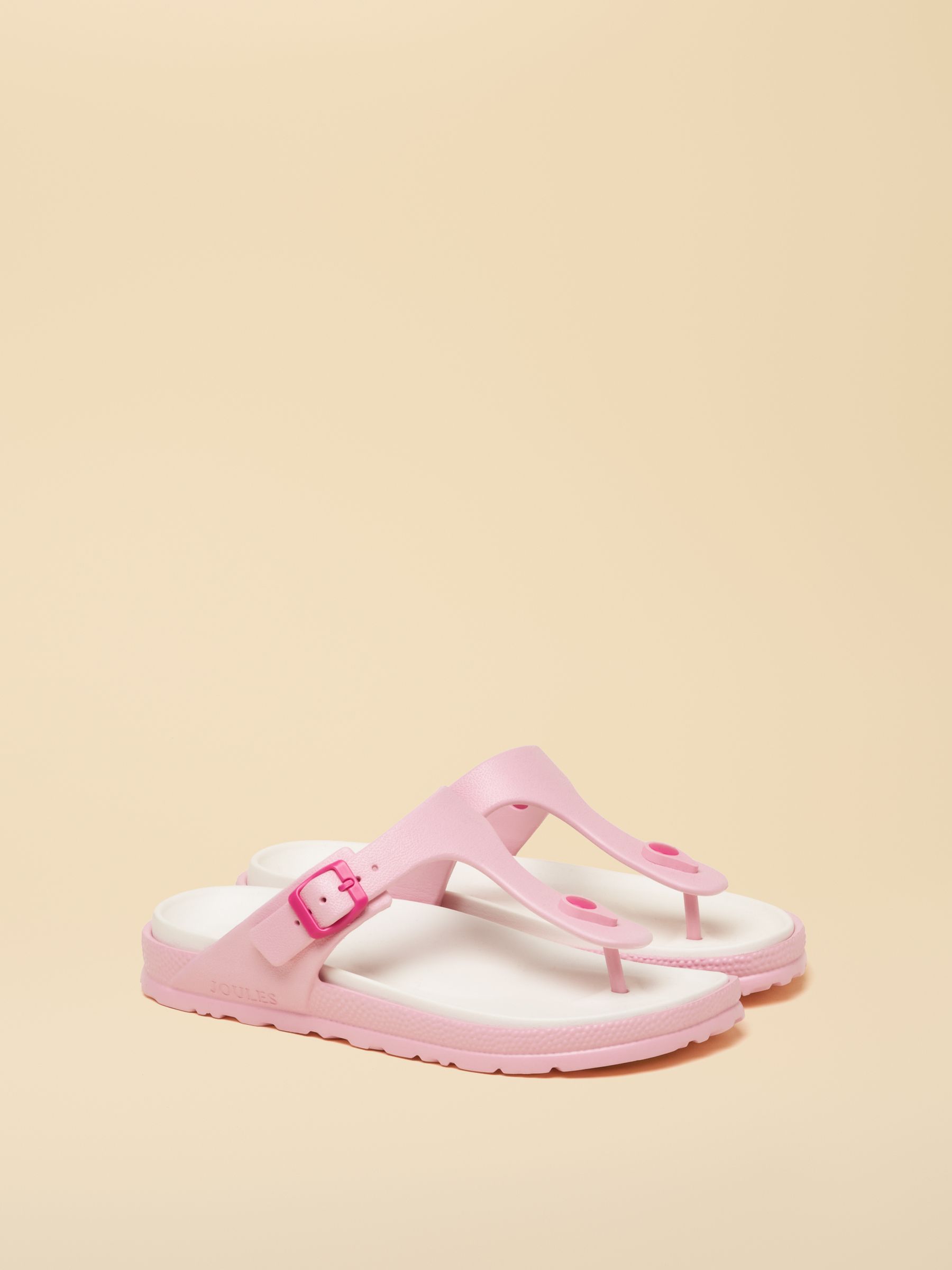 Soleil Pink Buckle Flip Flop - Image 1 of 6
