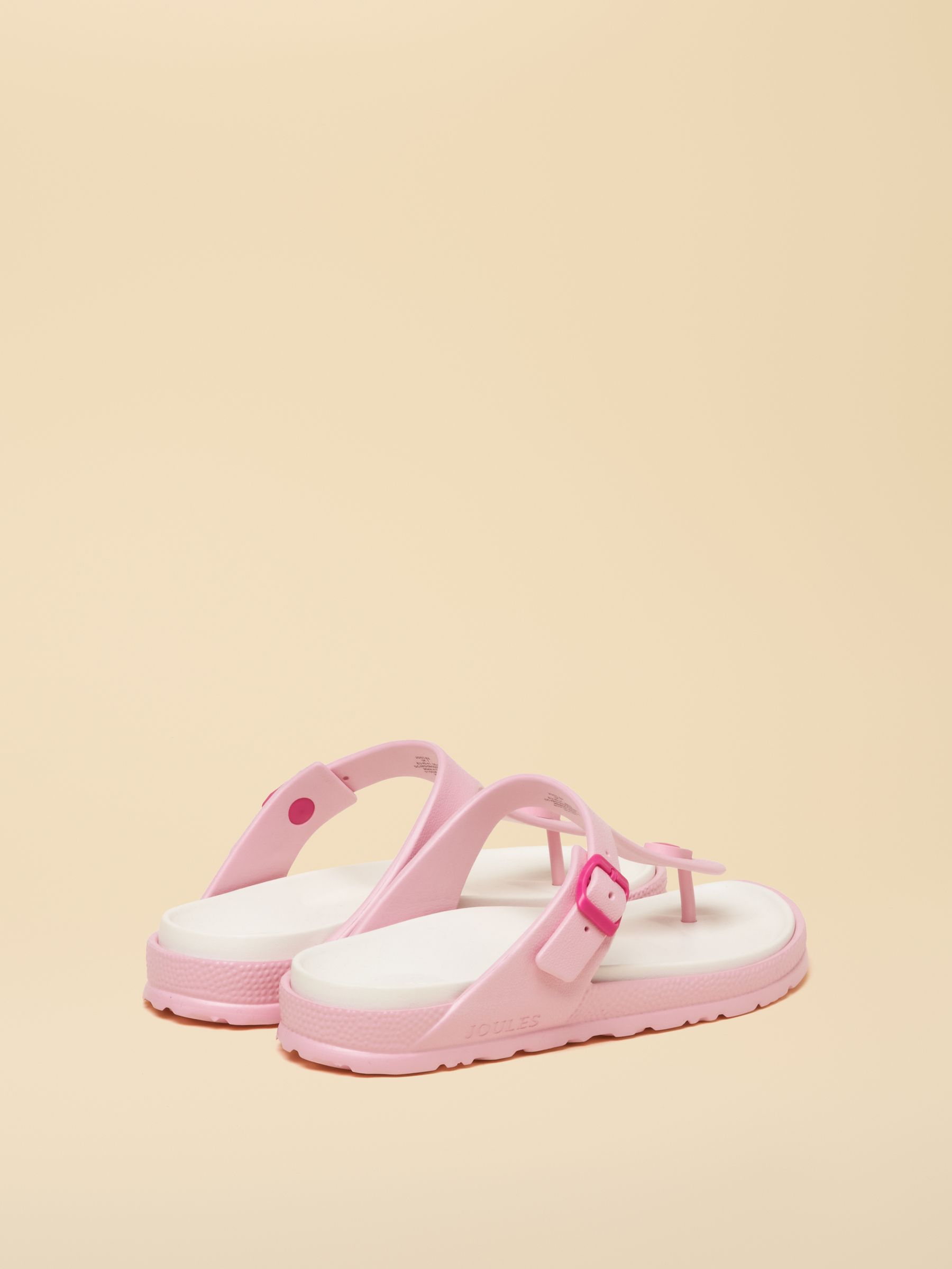 Soleil Pink Buckle Flip Flop - Image 3 of 6
