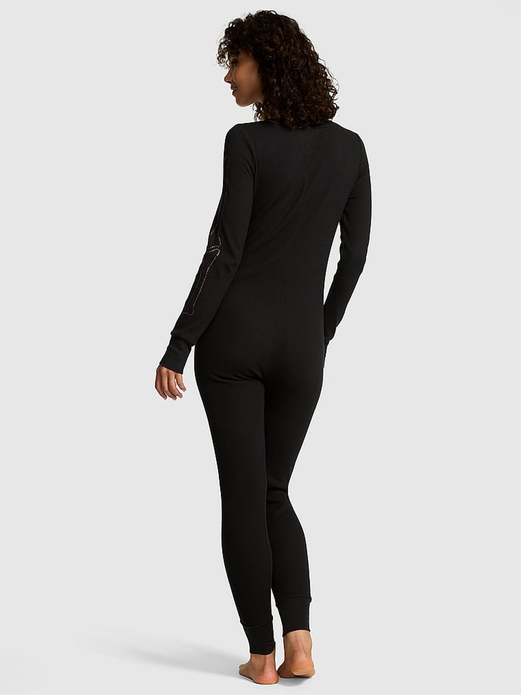 Black Skeleton Halloween Onesie - Image 2 of 3