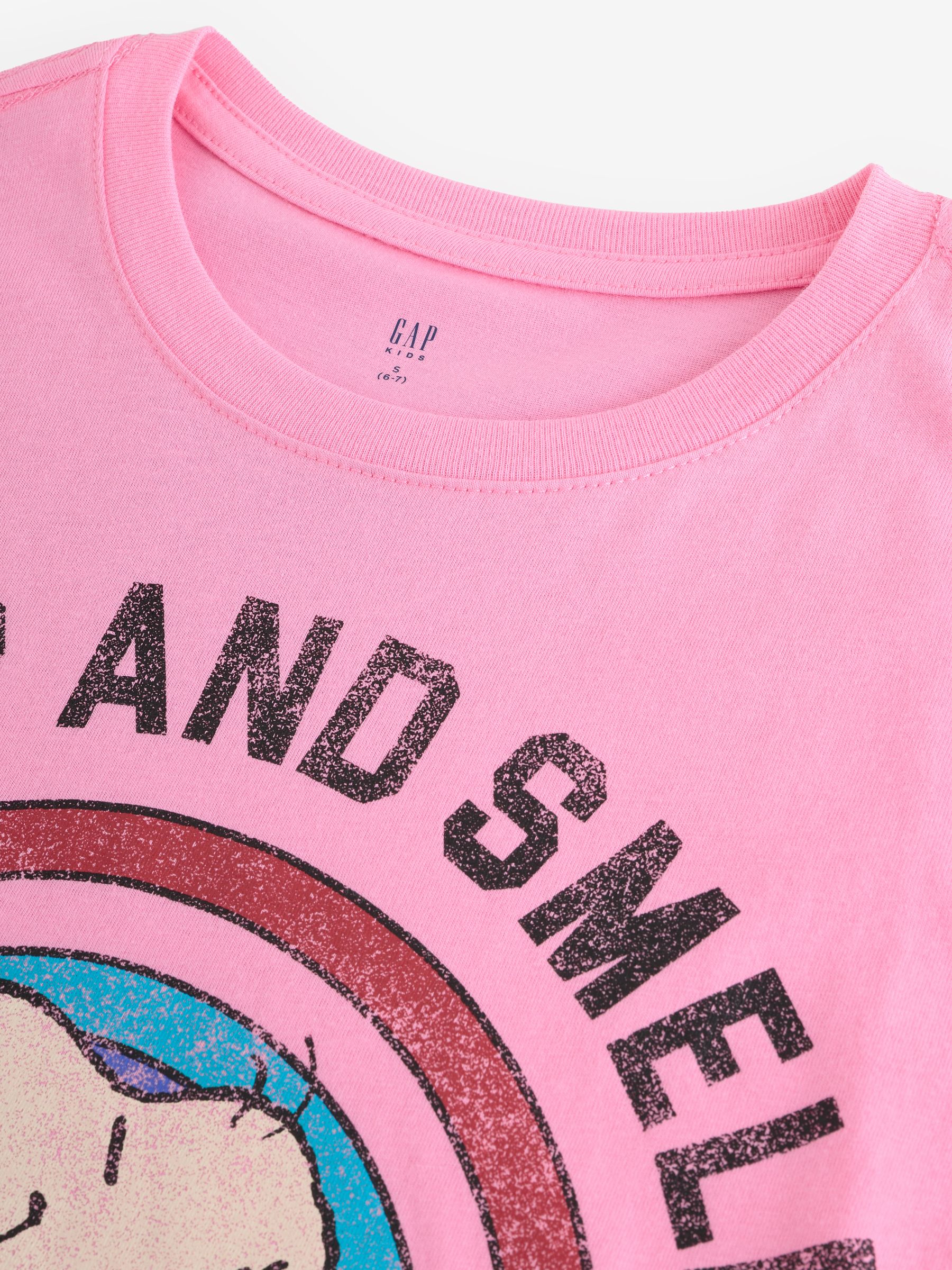 Pink Snoopy Graphic T-Shirt (4-13yrs) - Image 3 of 5