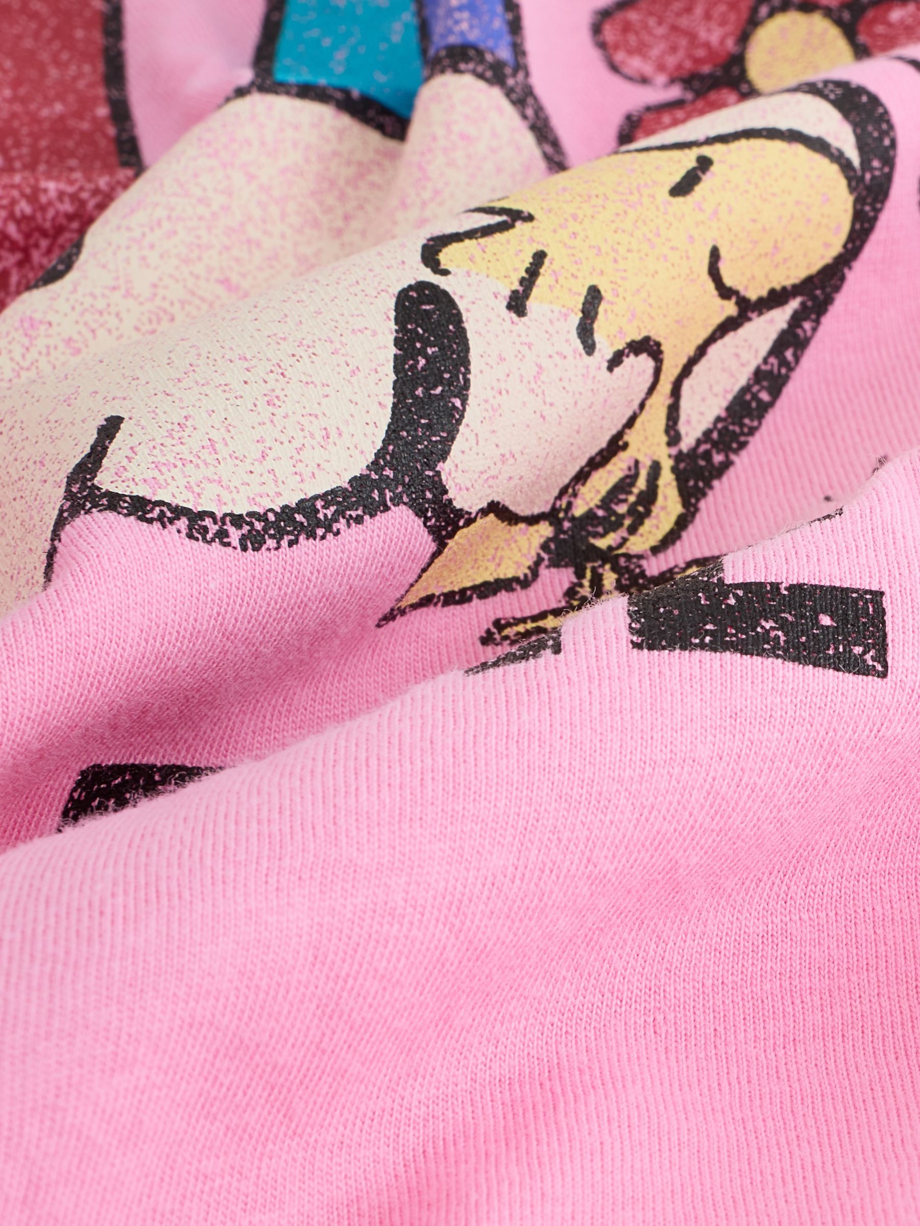 Pink Snoopy Graphic T-Shirt (4-13yrs) - Image 5 of 5
