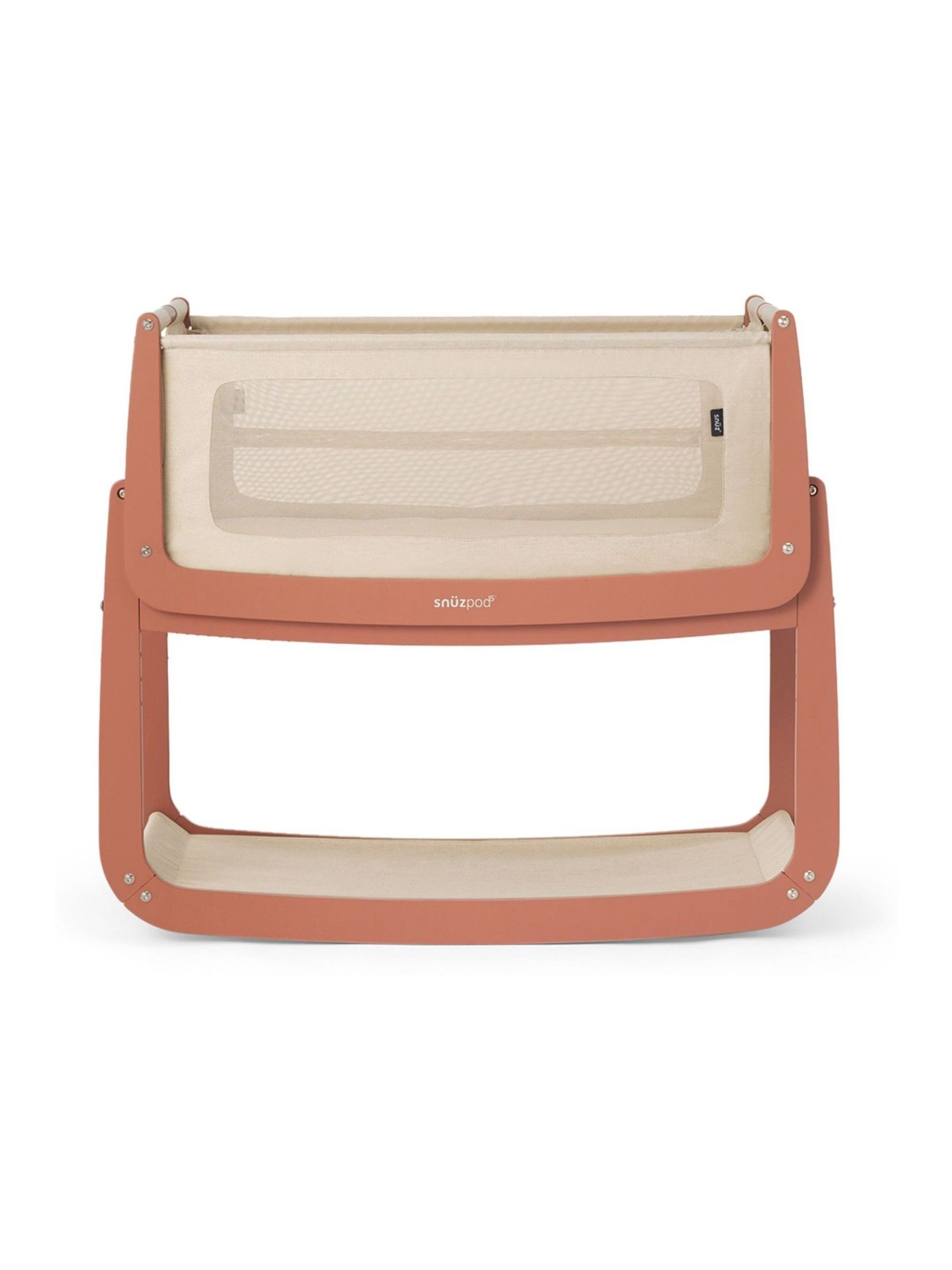 Snuz Terracotta SnuzPod 5 Bedside Crib - Image 8 of 8