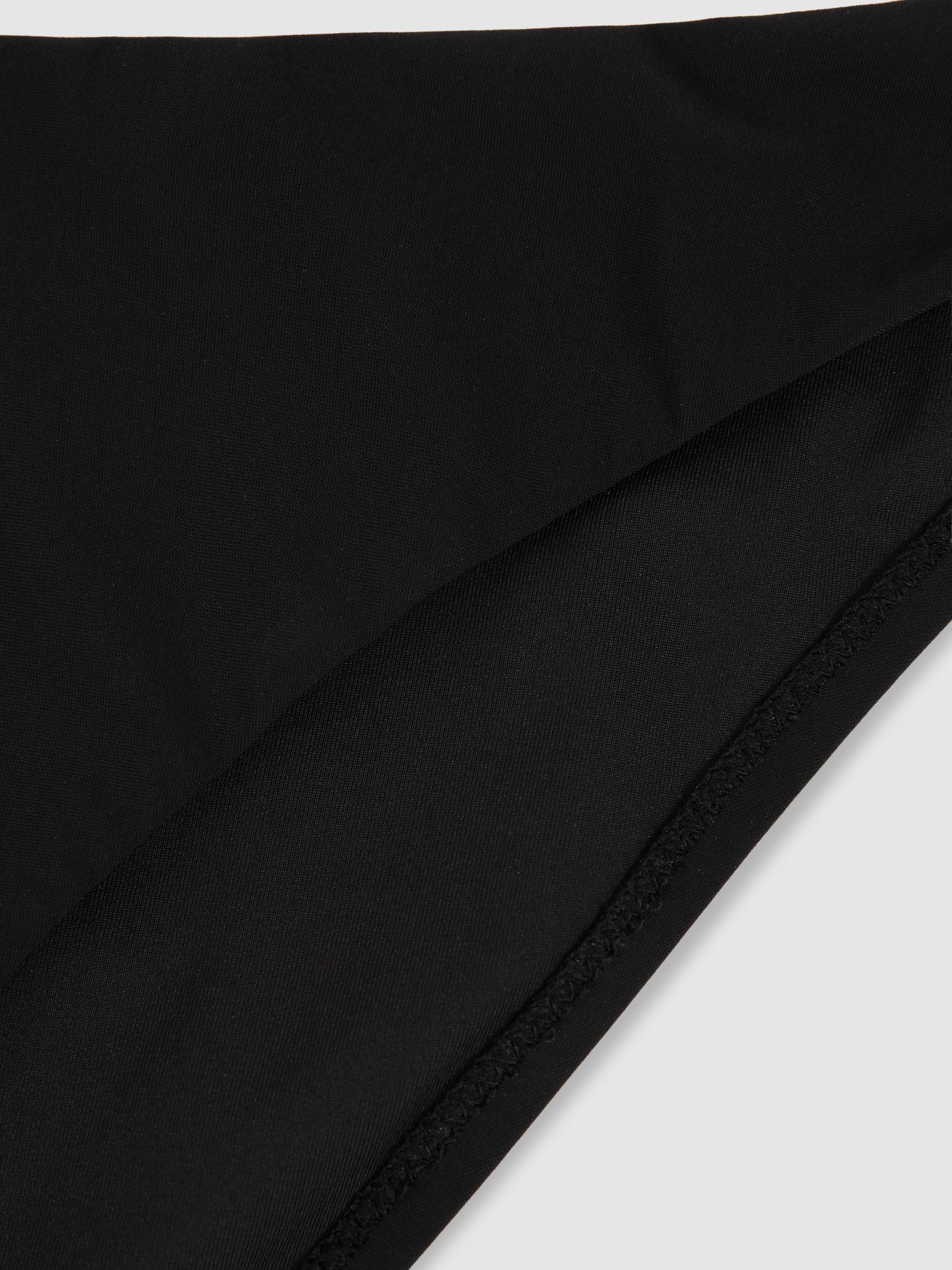 High Cut Bikini Bottoms in Black - Image 5 of 5