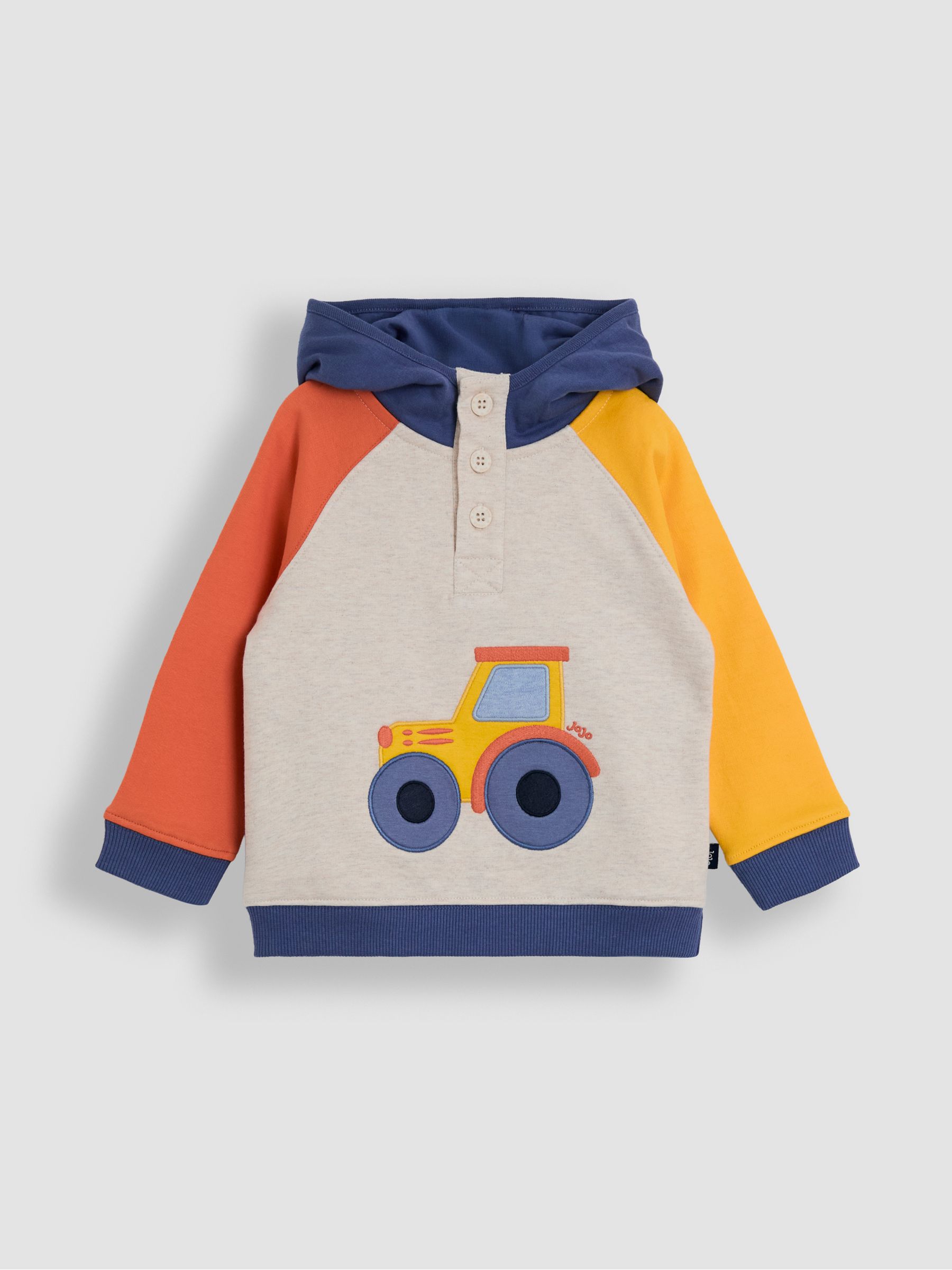 Blue 2-Piece Hooded Sweatshirt & Joggers Set - Image 2 of 8