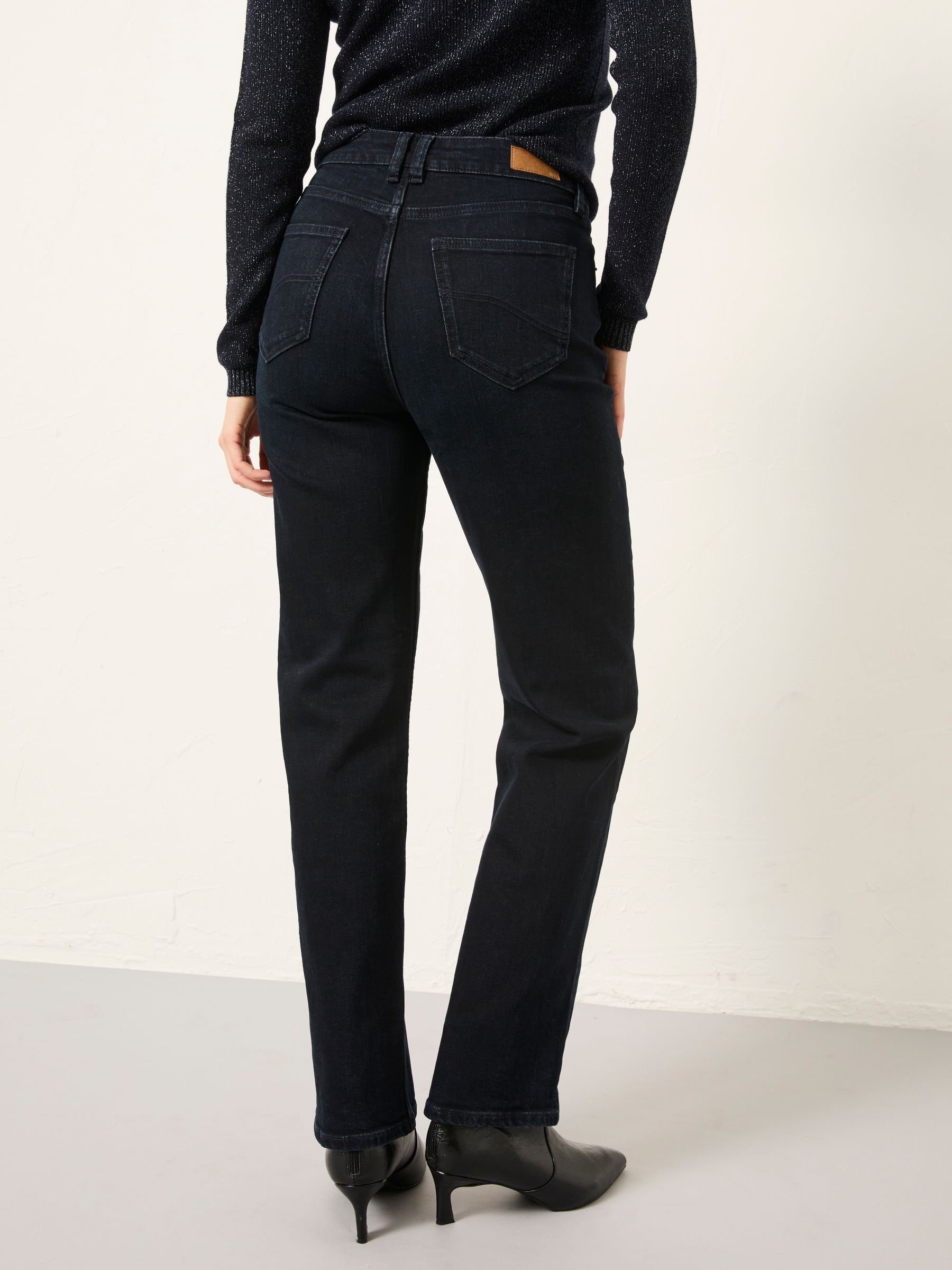 Carmel Denim Dark Blue Comfort Straight Jeans - Image 2 of 7