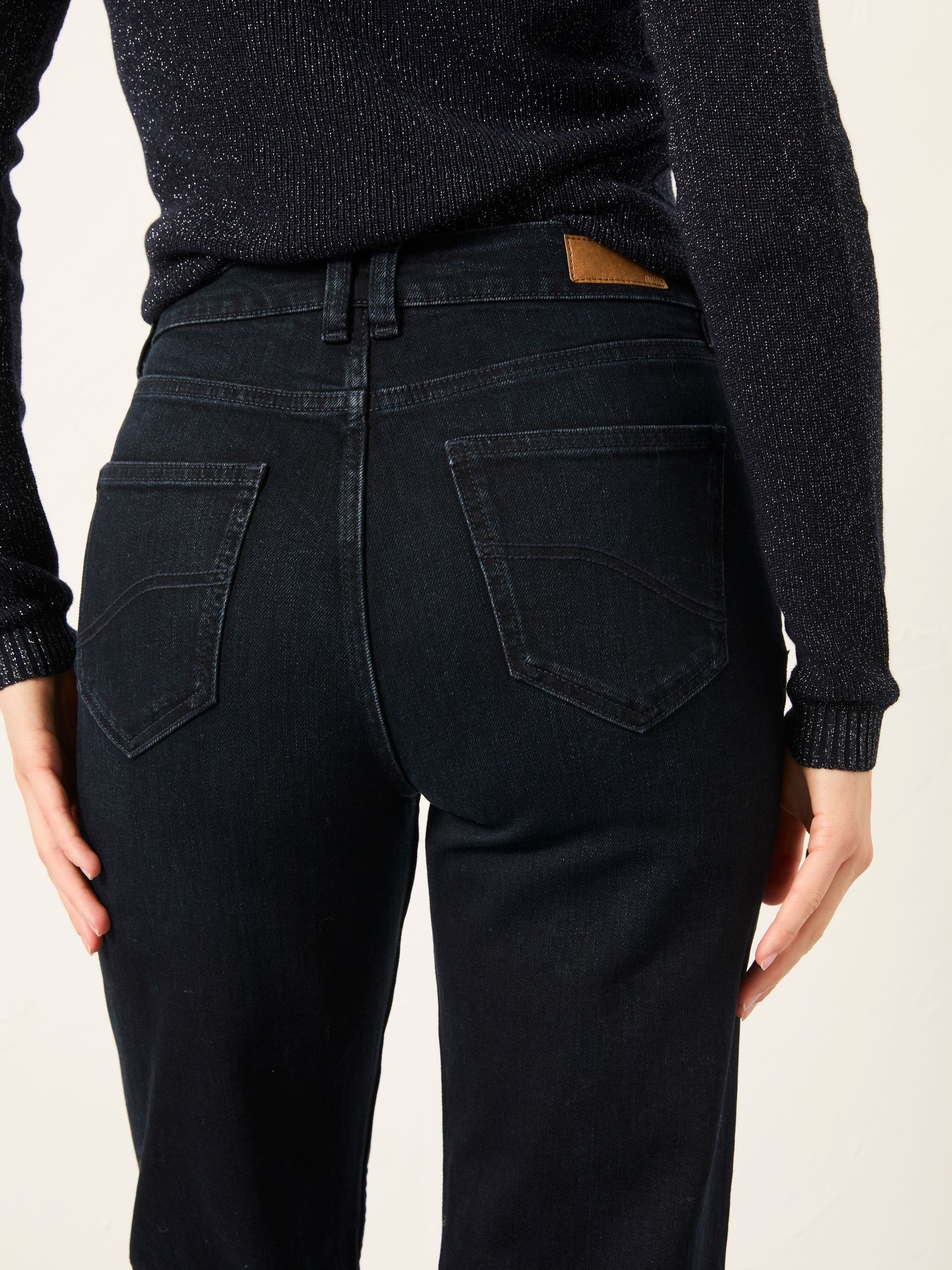 Carmel Denim Dark Blue Comfort Straight Jeans - Image 5 of 7