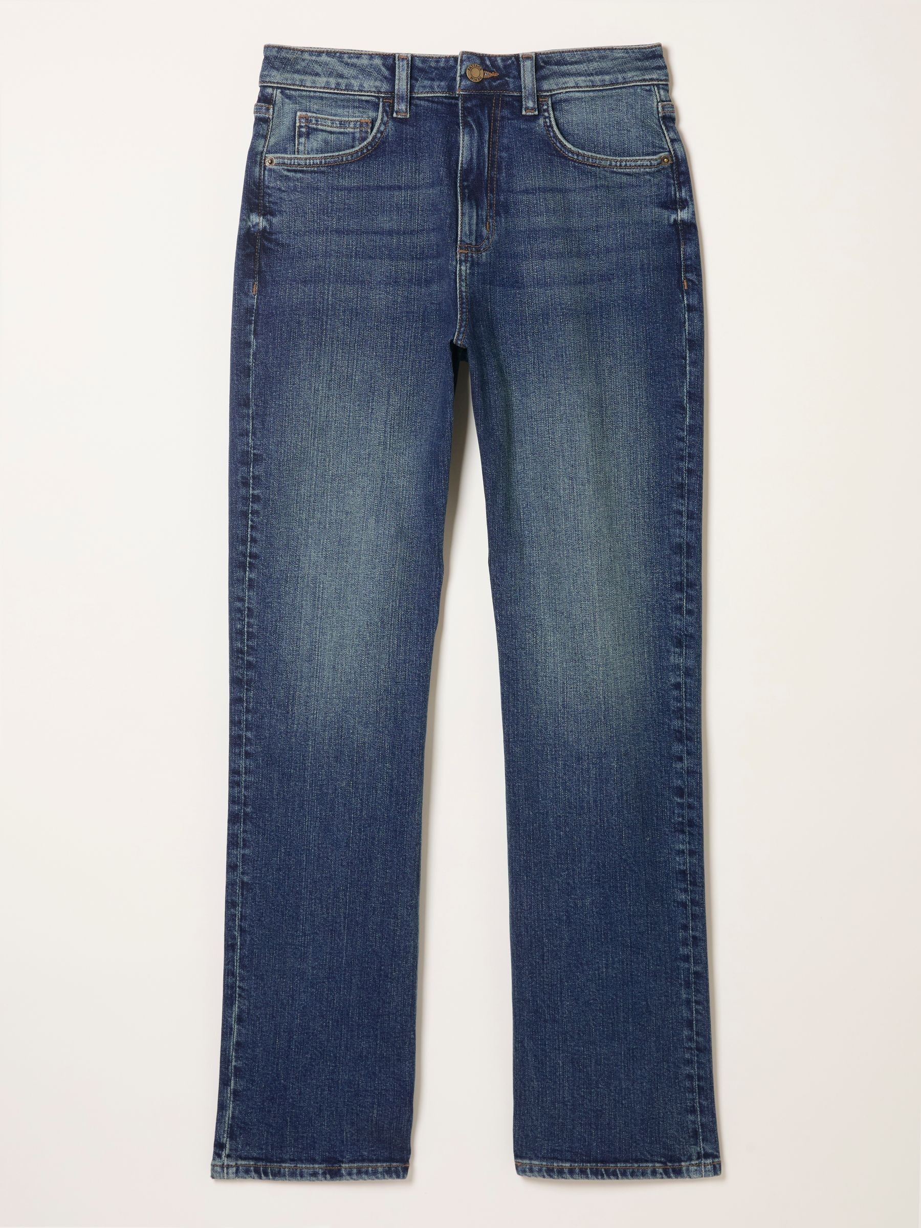 Carmel Dark Vintage Blue Comfort Straight Jeans - Image 6 of 6