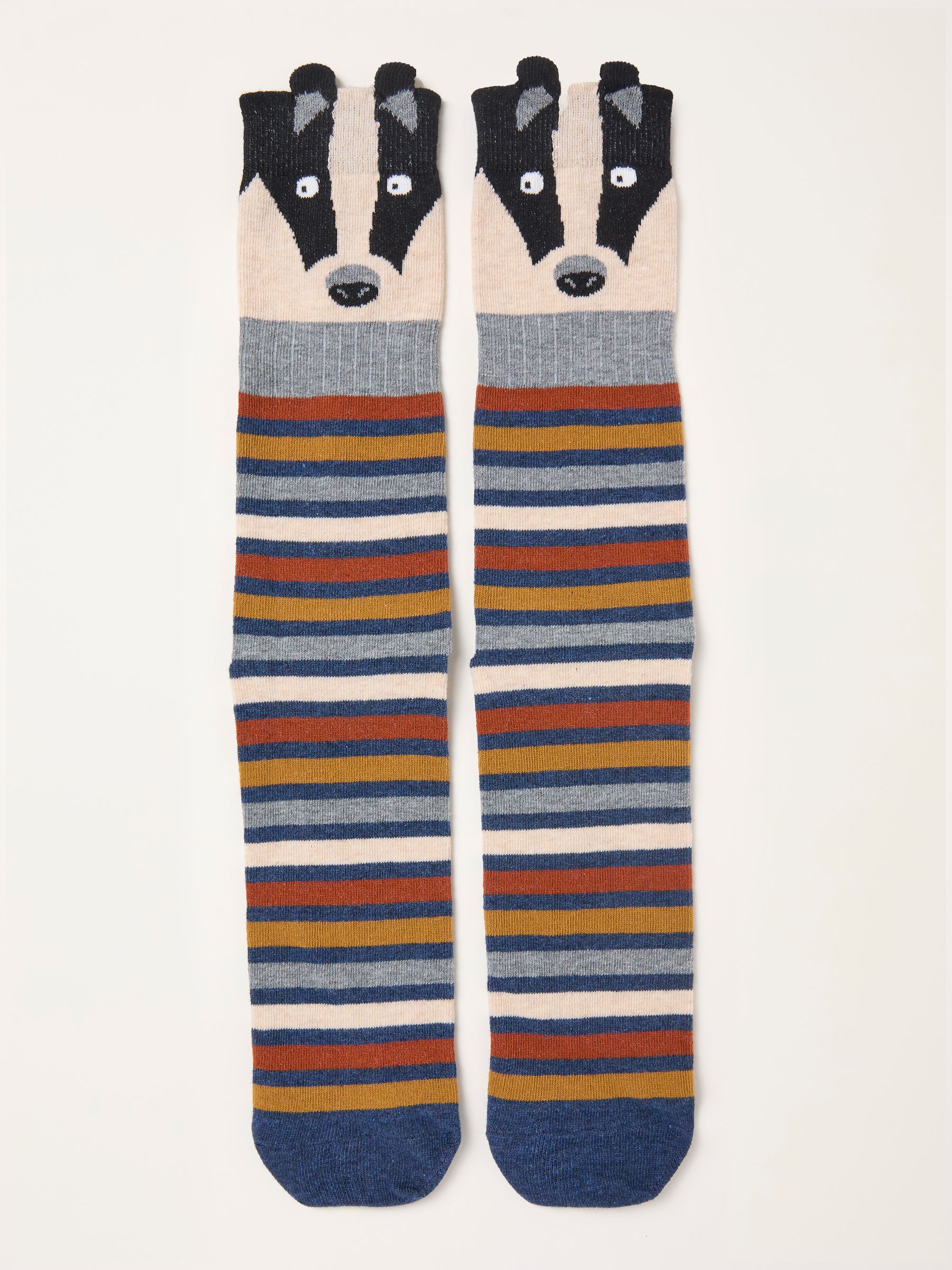 Grey Badger Socks - Image 1 of 2