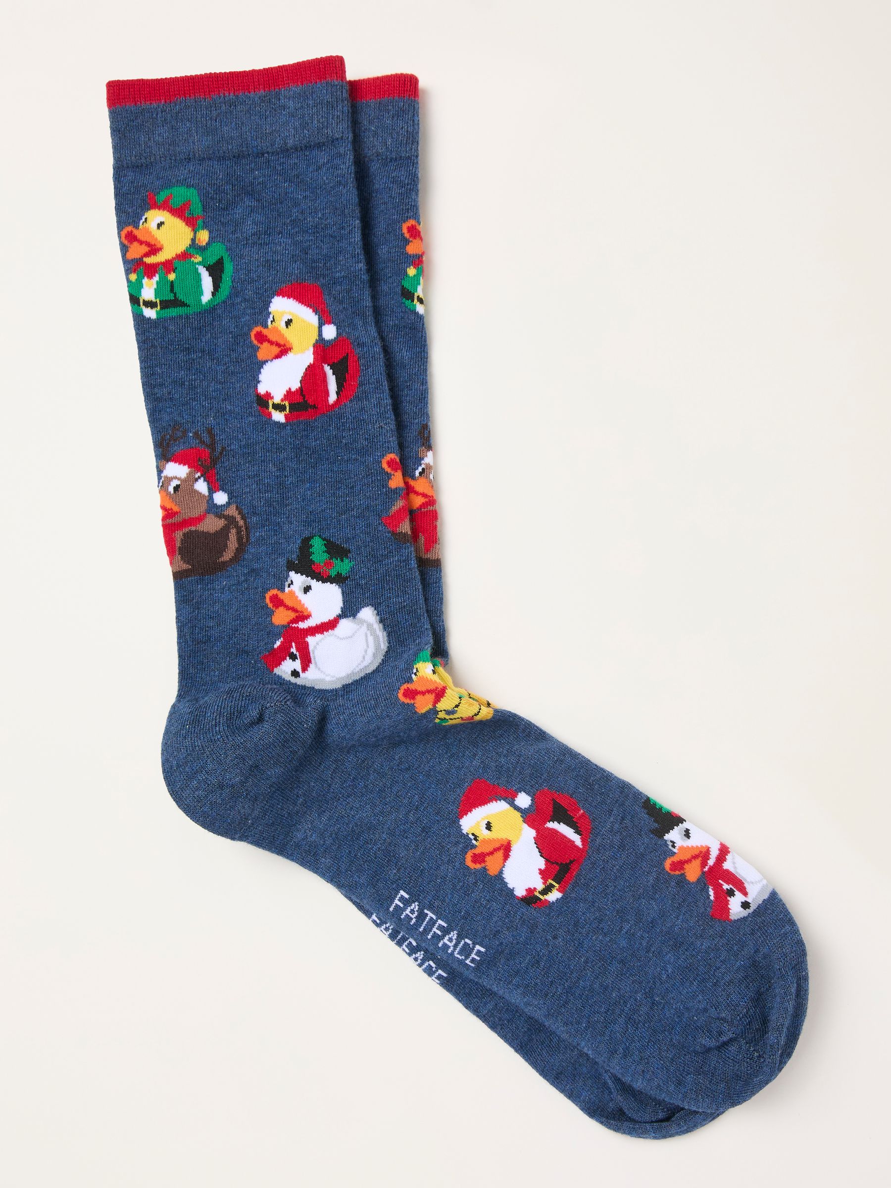 Navy Rubber Duck Socks - Image 1 of 2