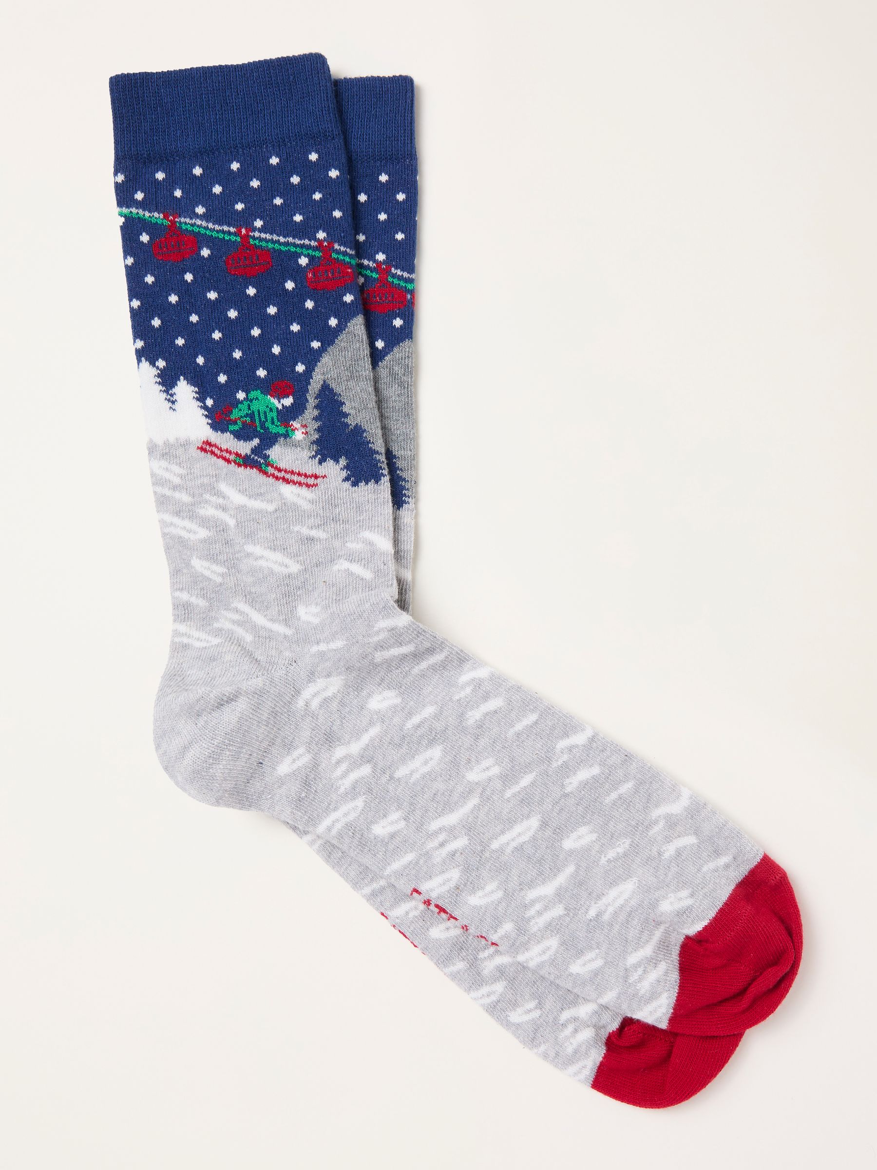 Blue Ski Lift Socks - Image 1 of 2