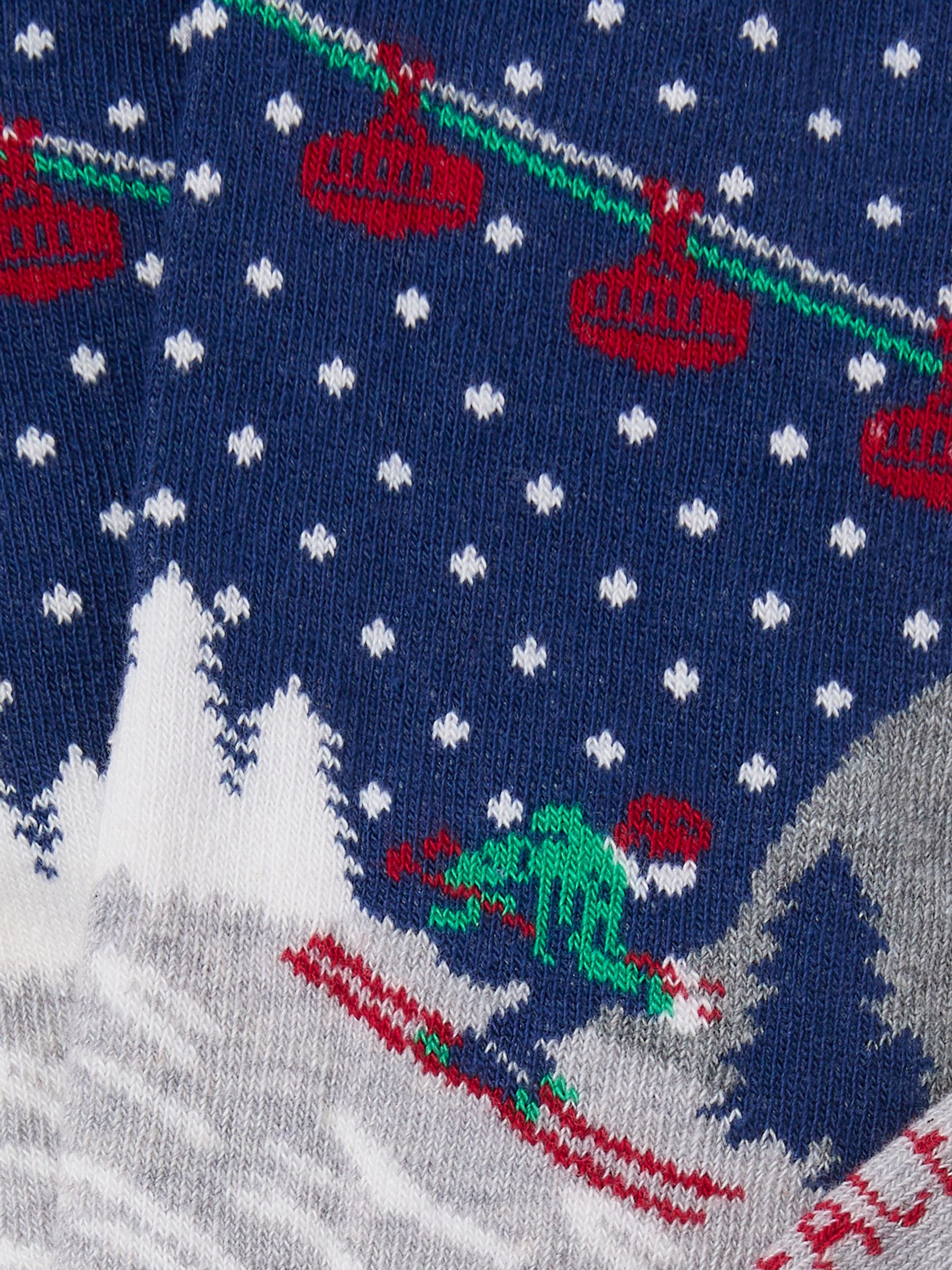 Blue Ski Lift Socks - Image 2 of 2