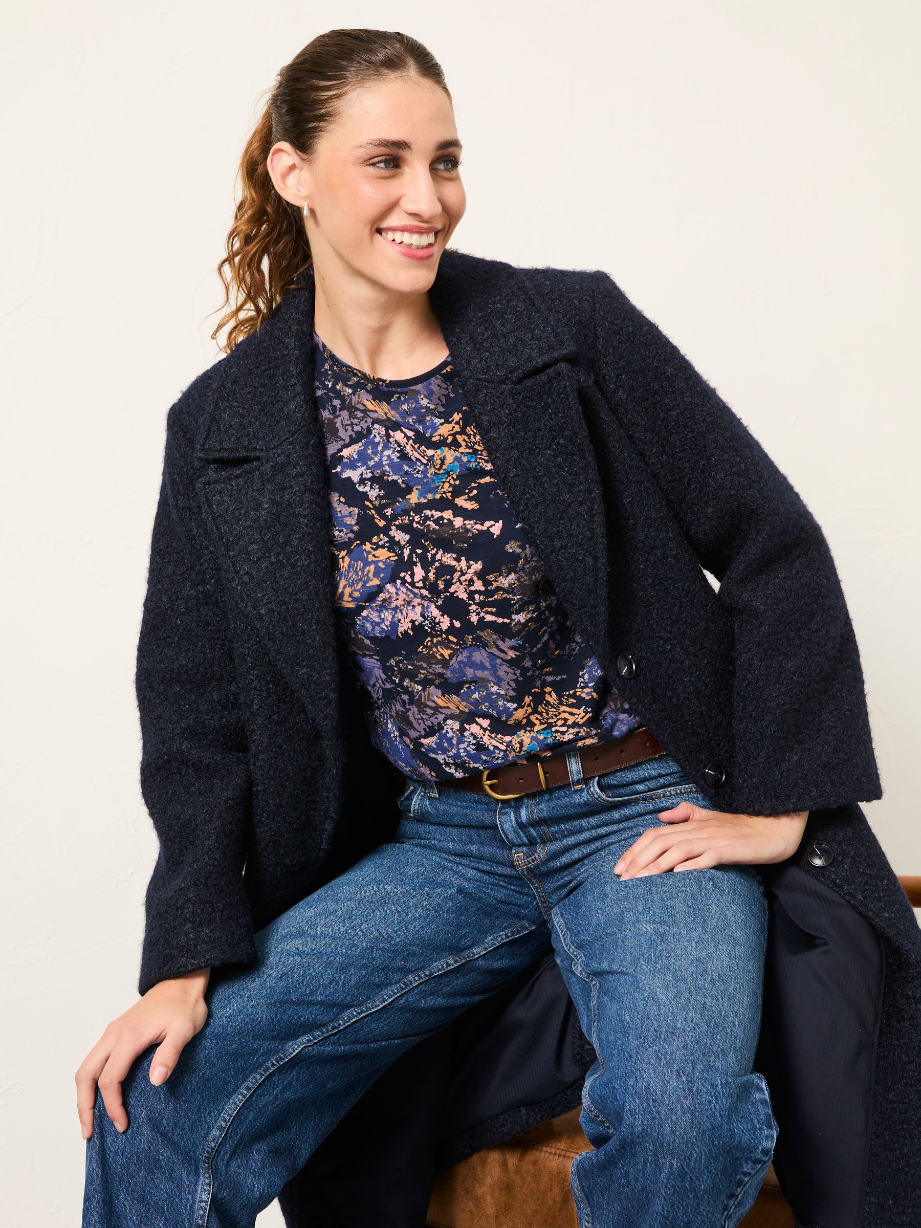 Leni Black Mountains Printed Top - Image 5 of 6