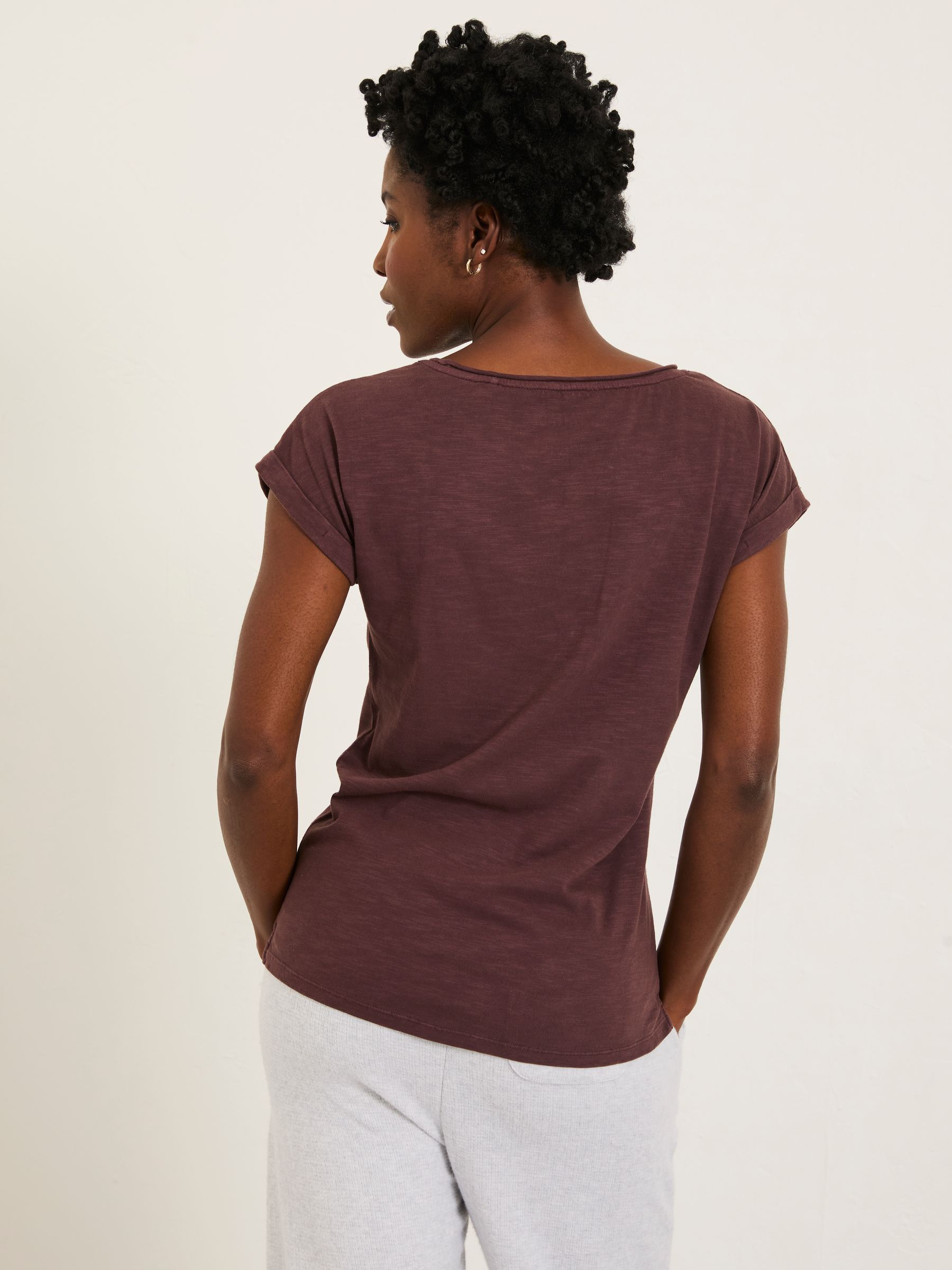 Ivy Dark Purple T-Shirt - Image 2 of 5