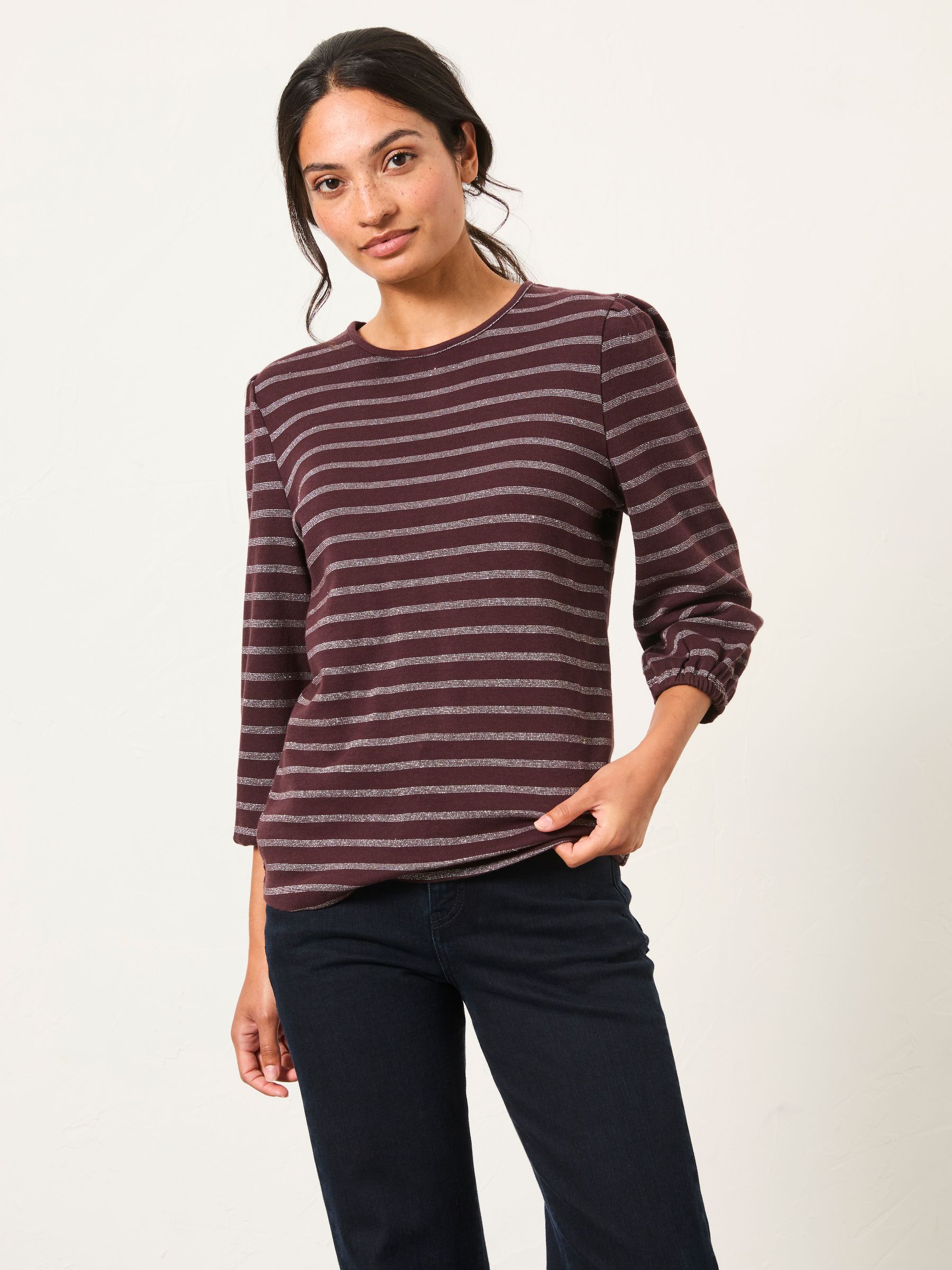 Sparkle Stripe Top