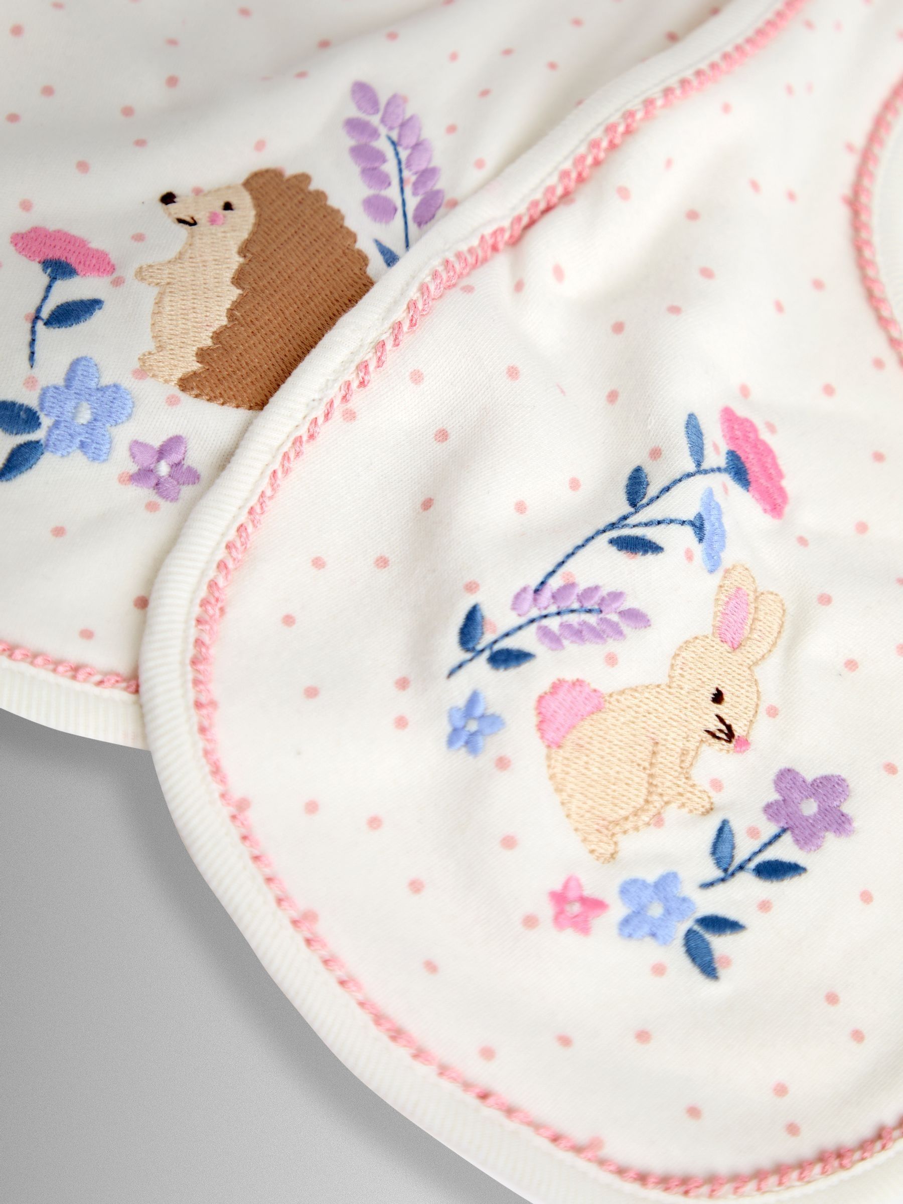 Cream Bibs 2 Pack - Image 6 of 6