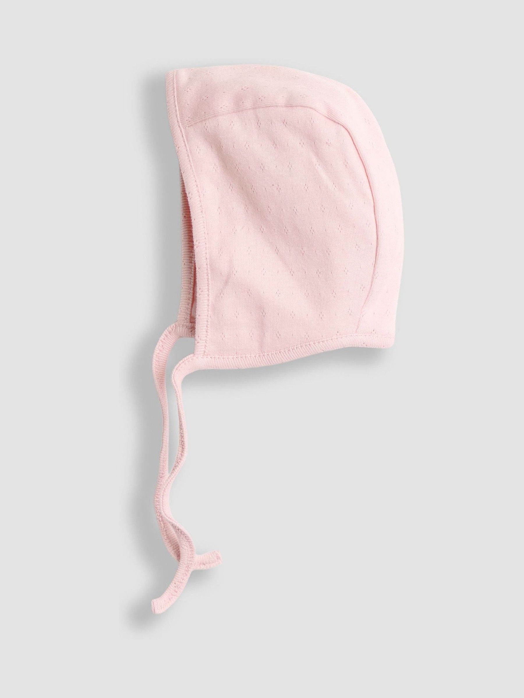 Pink 2-Pack Pointelle Bonnet - Image 3 of 4