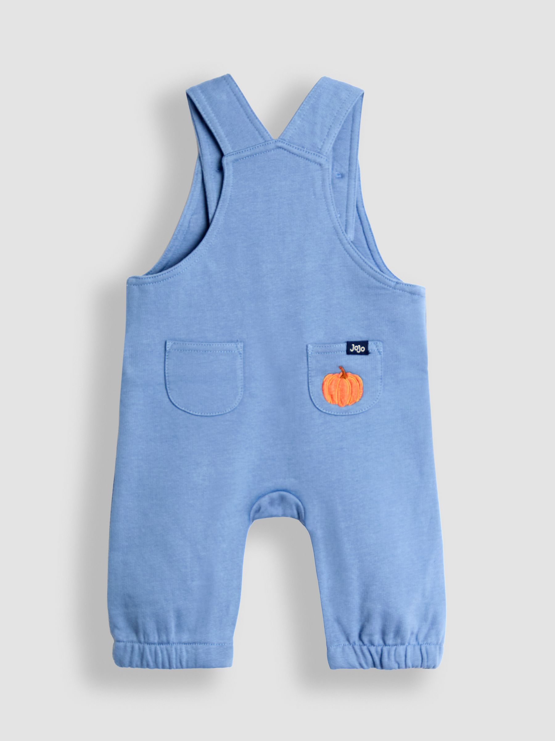 Light Blue 2-Piece Construction Dungarees & Top Set - Image 3 of 7