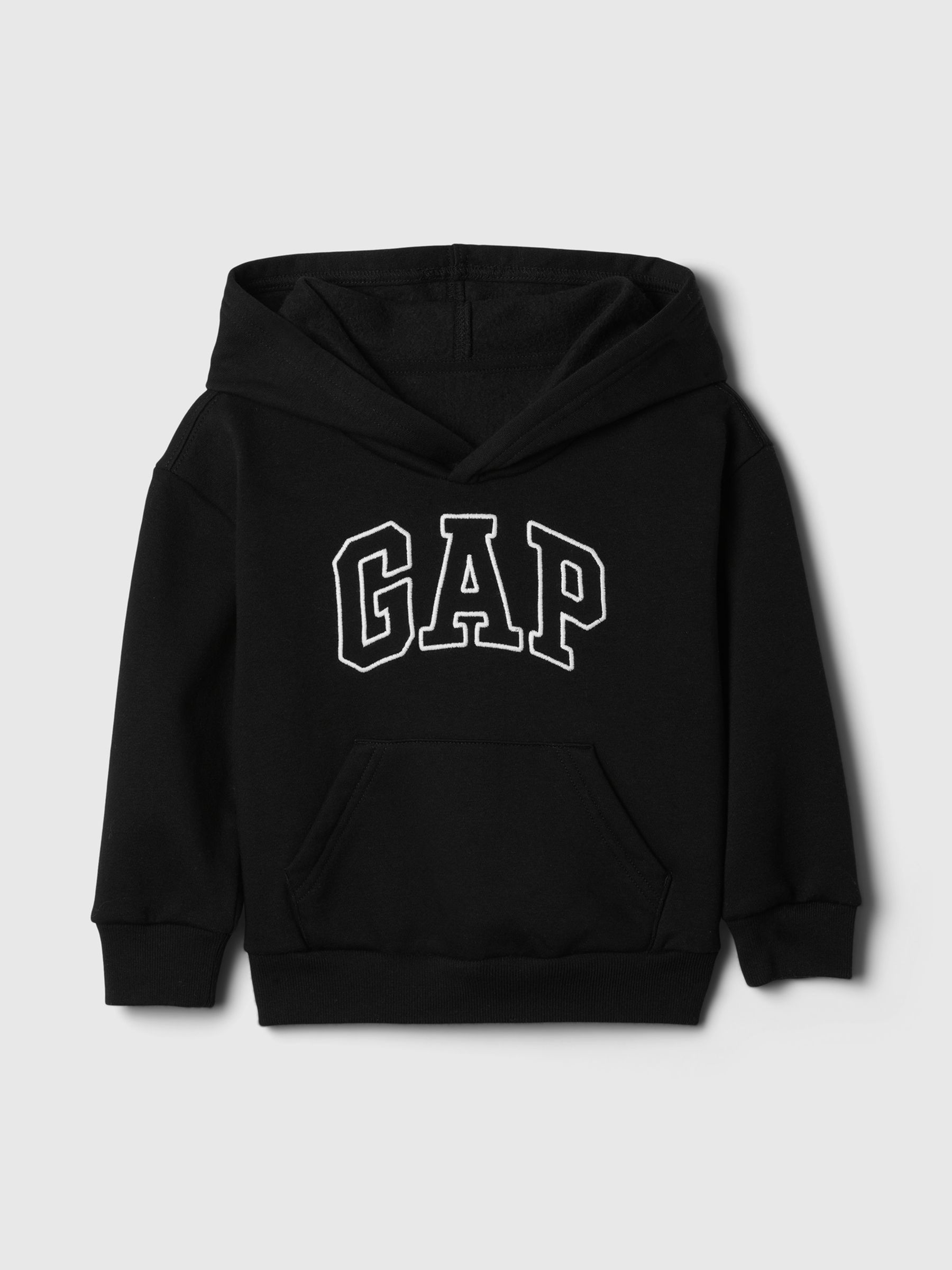 Black Vintage Logo Hoodie (6mths-5yrs) - Image 1 of 3