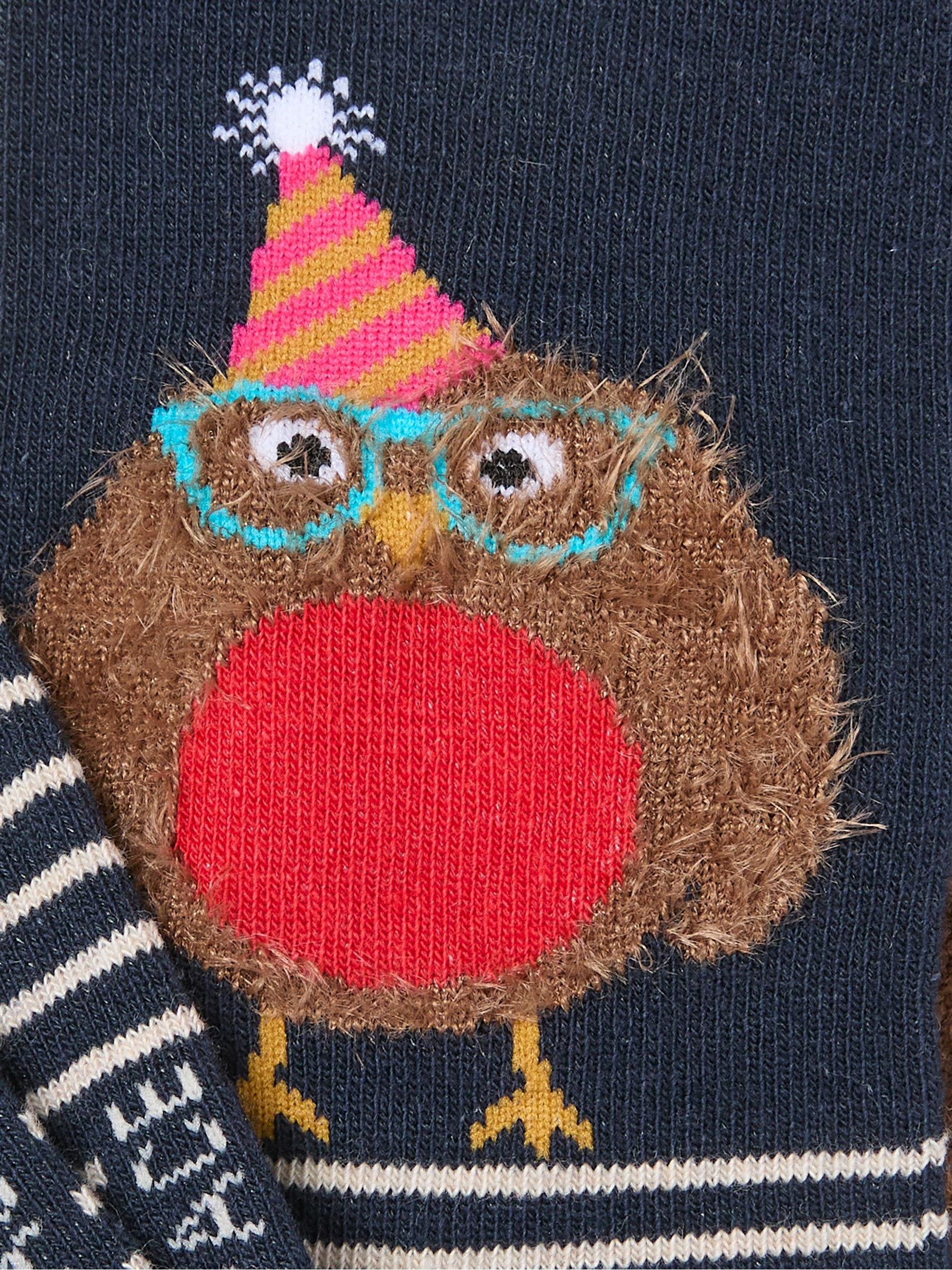 Navy Robin Toe Socks - Image 2 of 2