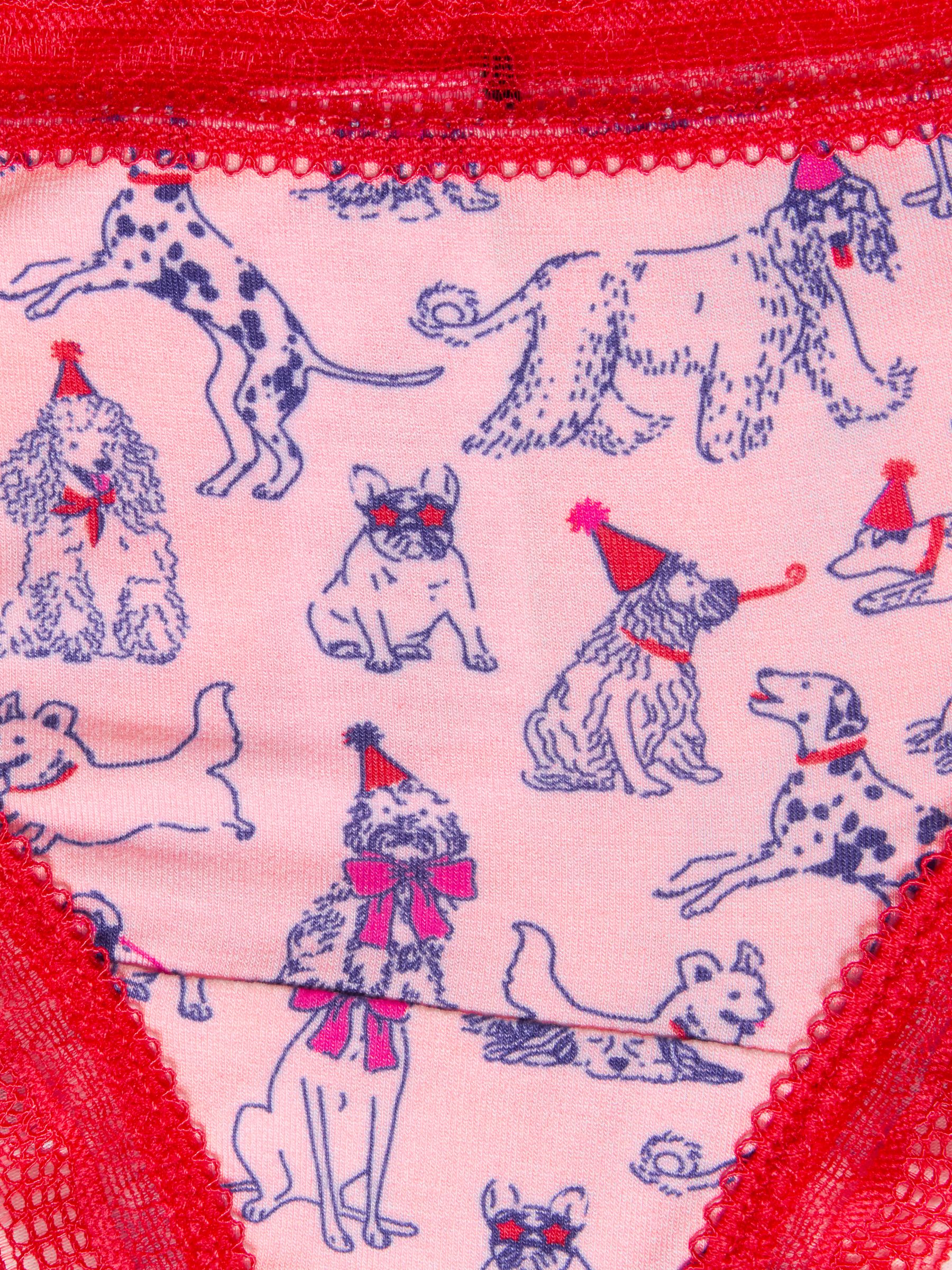 Pink Party Dogs Knickers - Image 5 of 5 Pink Party Dogs Knickers - Image 5 of 5