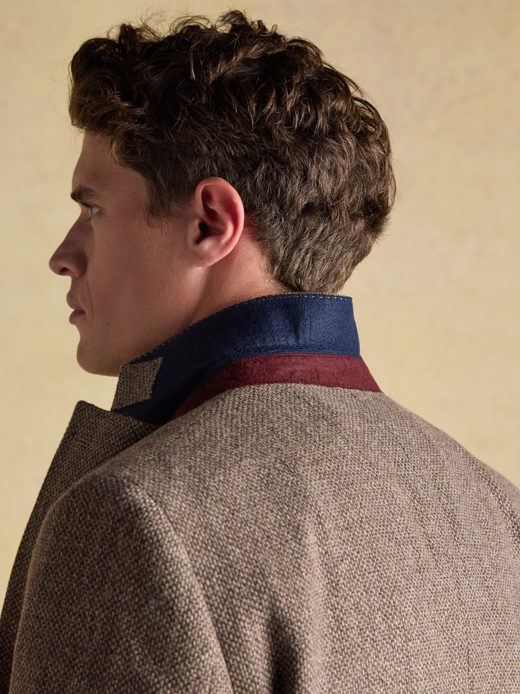 Stone Wool Blend Donegal Blazer - Image 10 of 13