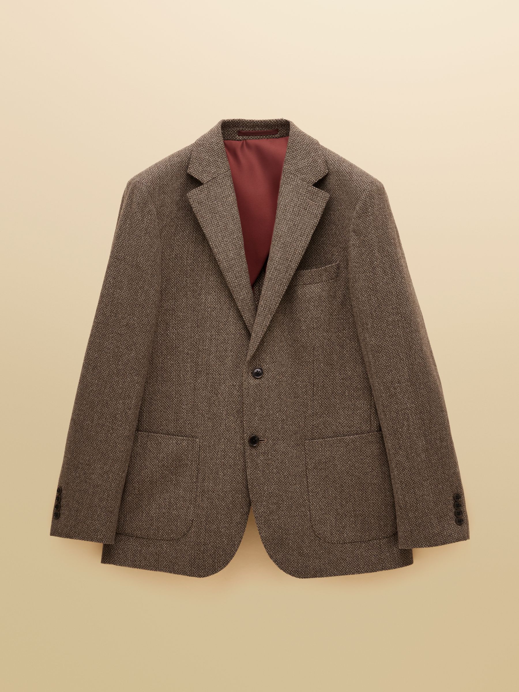 Stone Wool Blend Donegal Blazer - Image 13 of 13