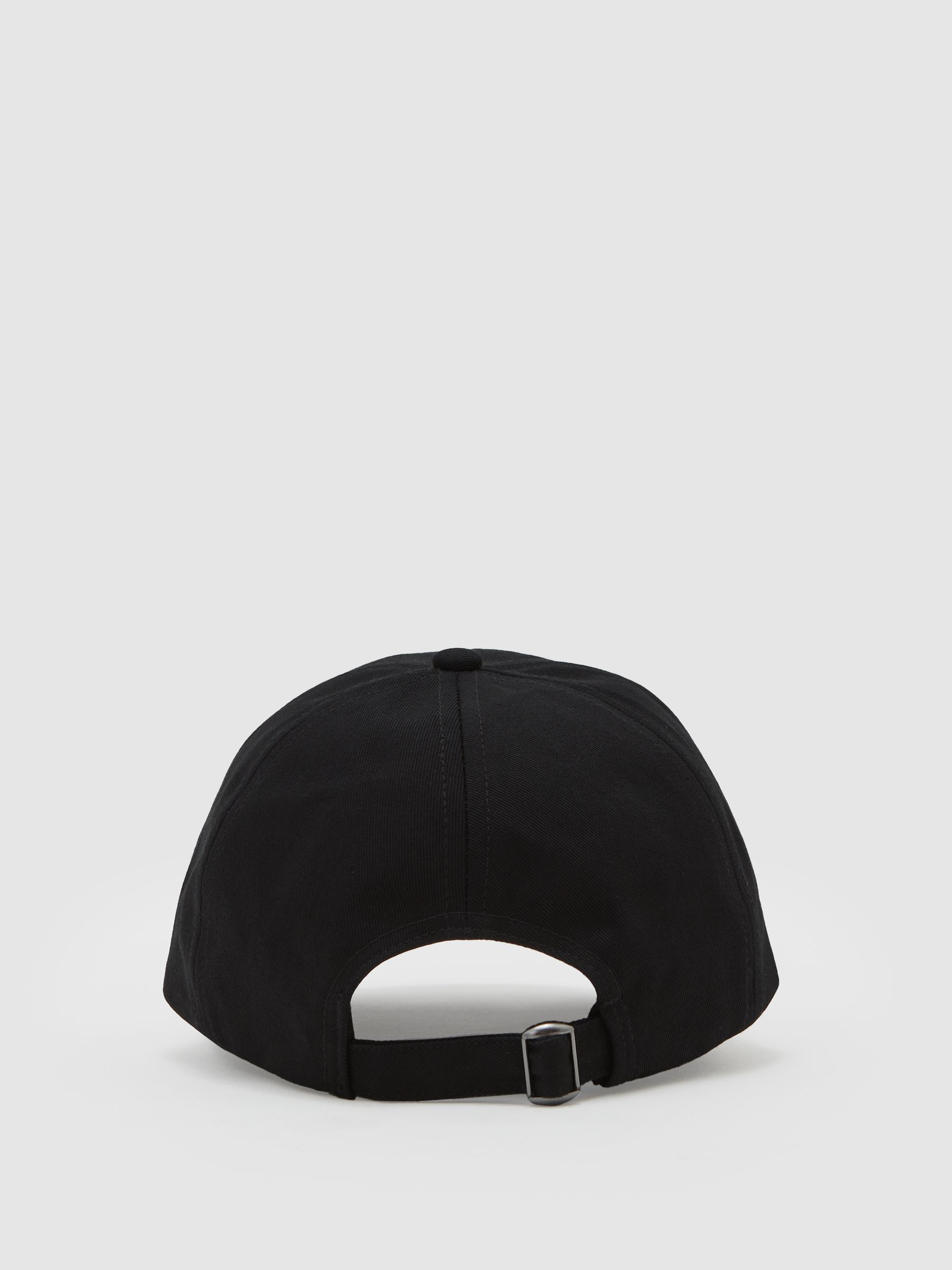 Embroidered Logo Cap in Black - Image 4 of 5